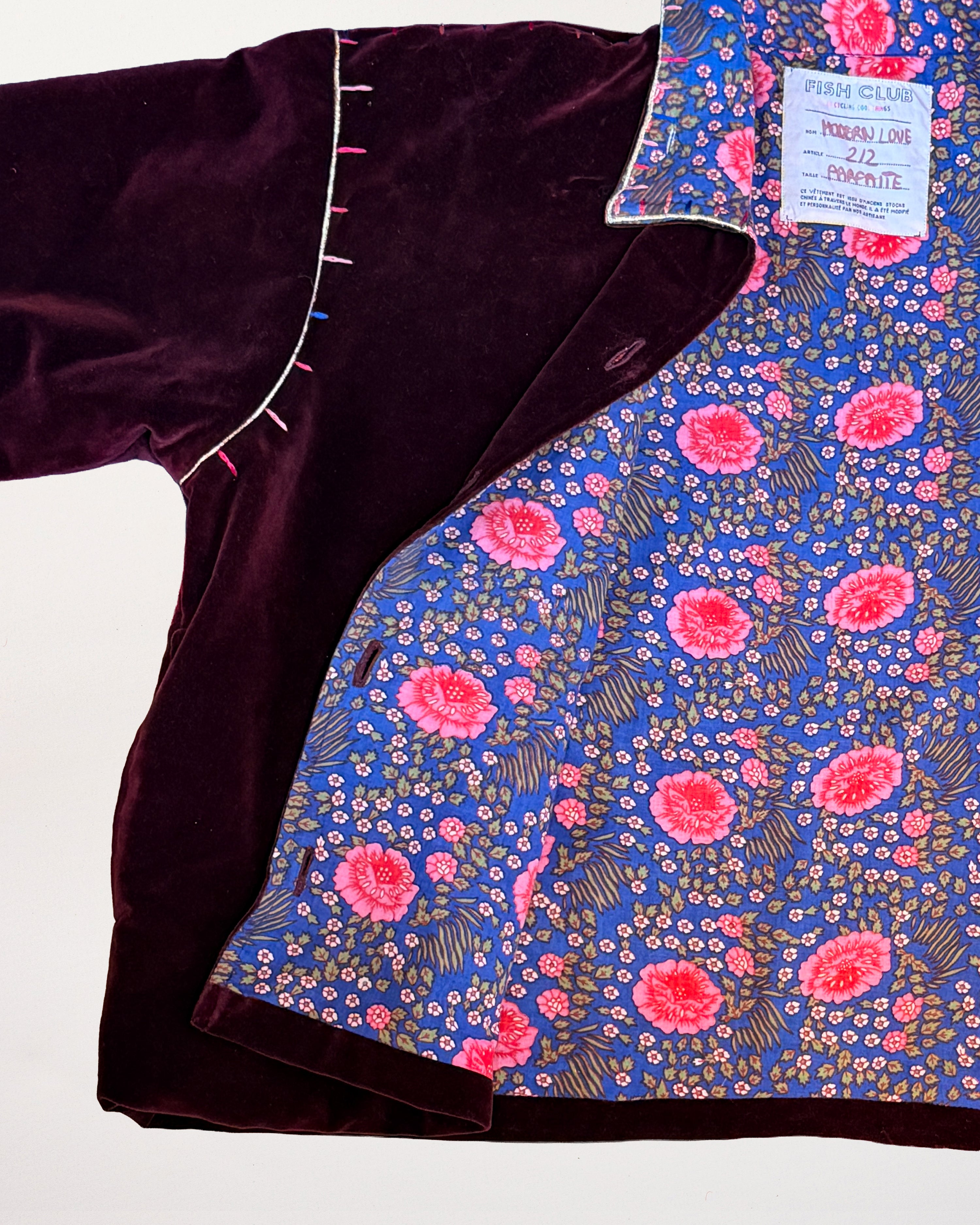 Music Jacket Modern Love Bordeaux