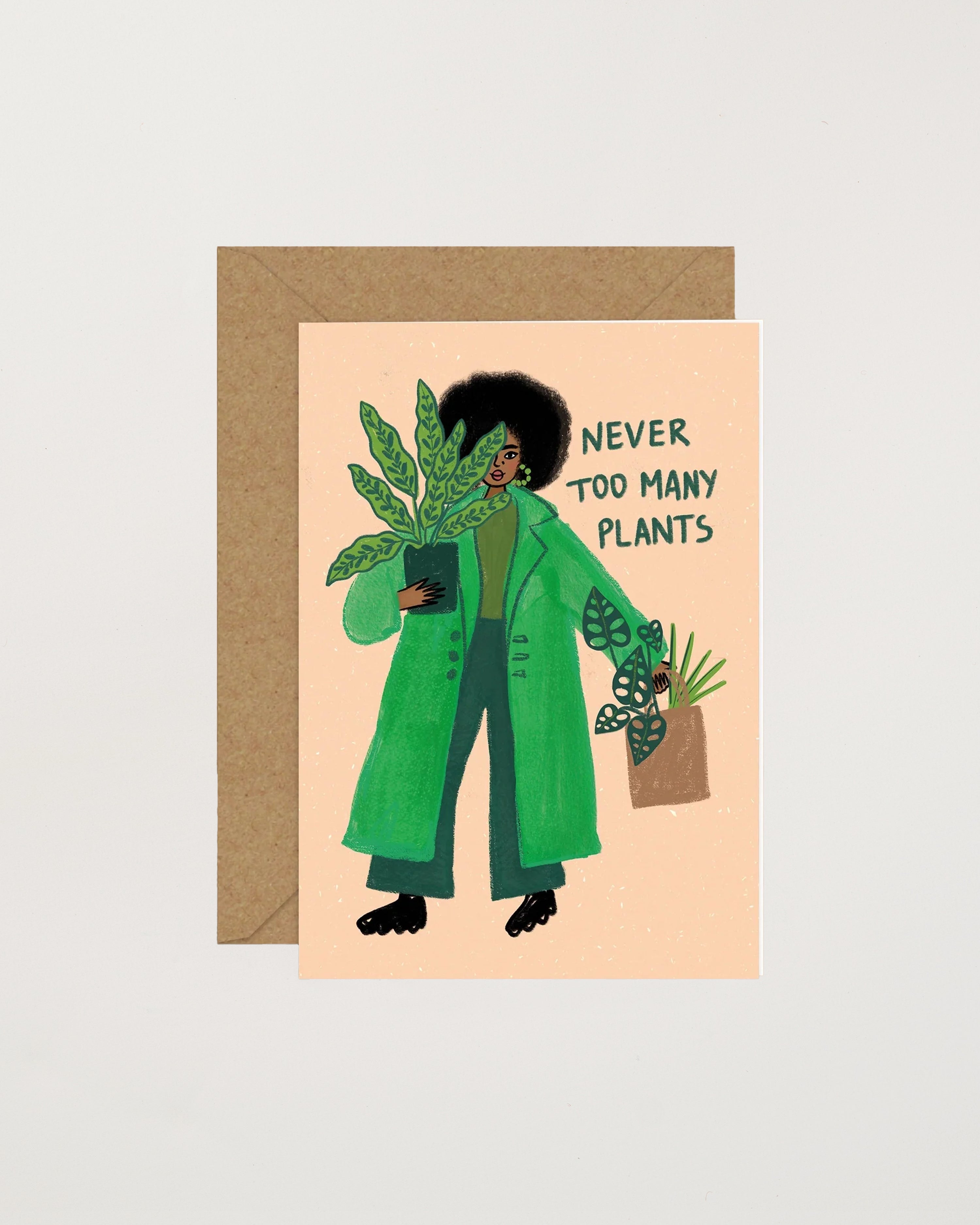 Never too Many Plants Card
