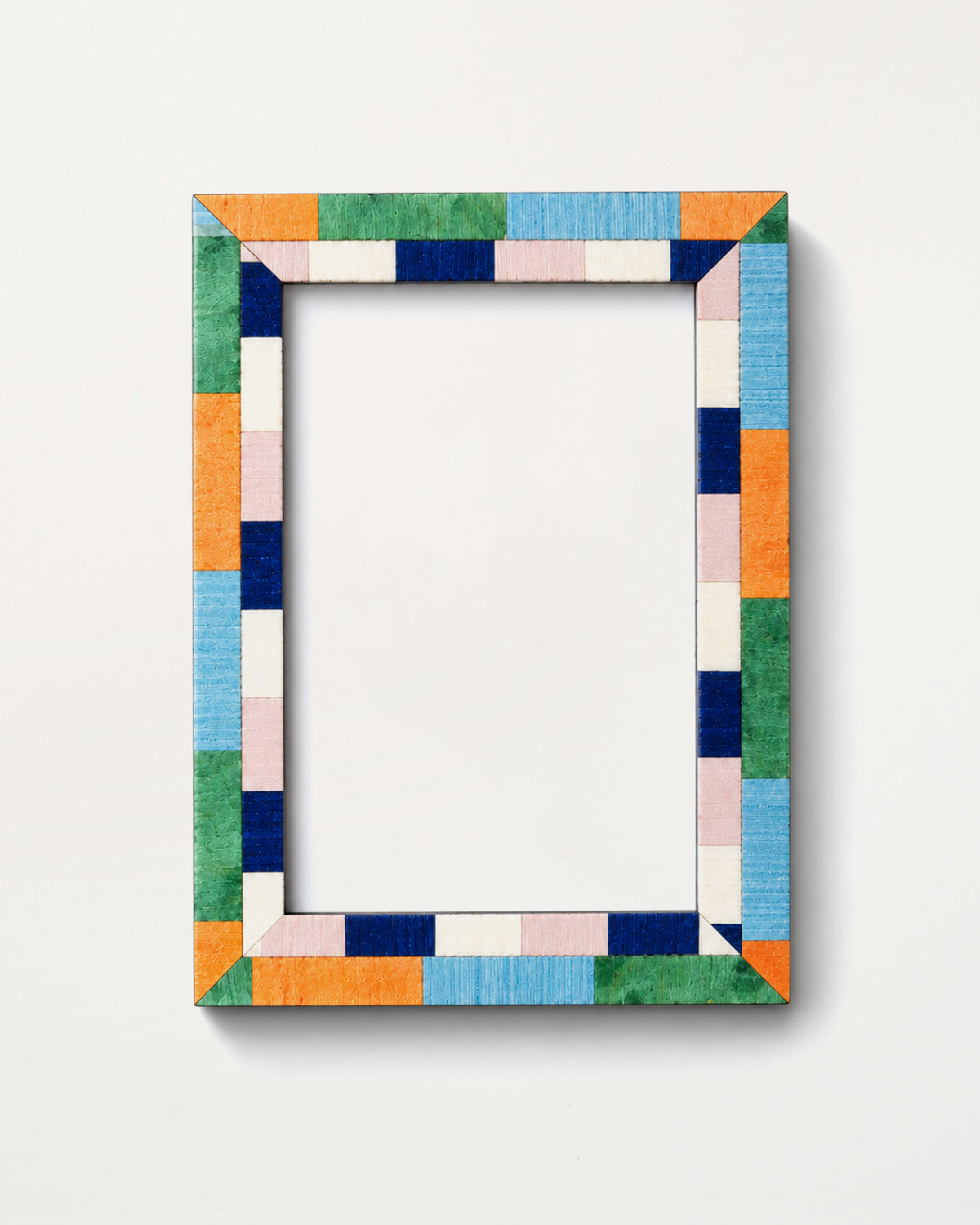 Nice Green/Blue/Ochre Frame