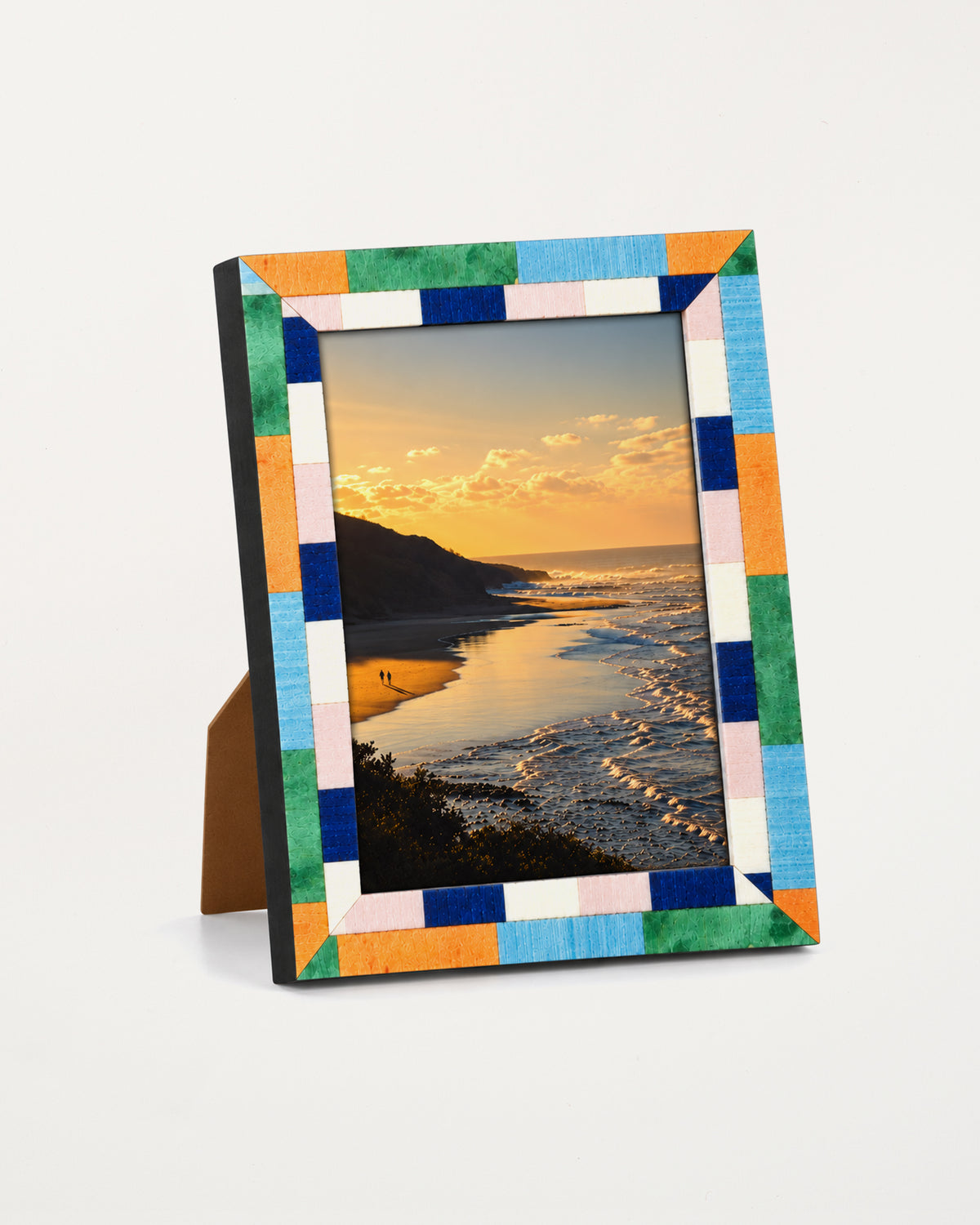 Nice Green/Blue/Ochre Frame
