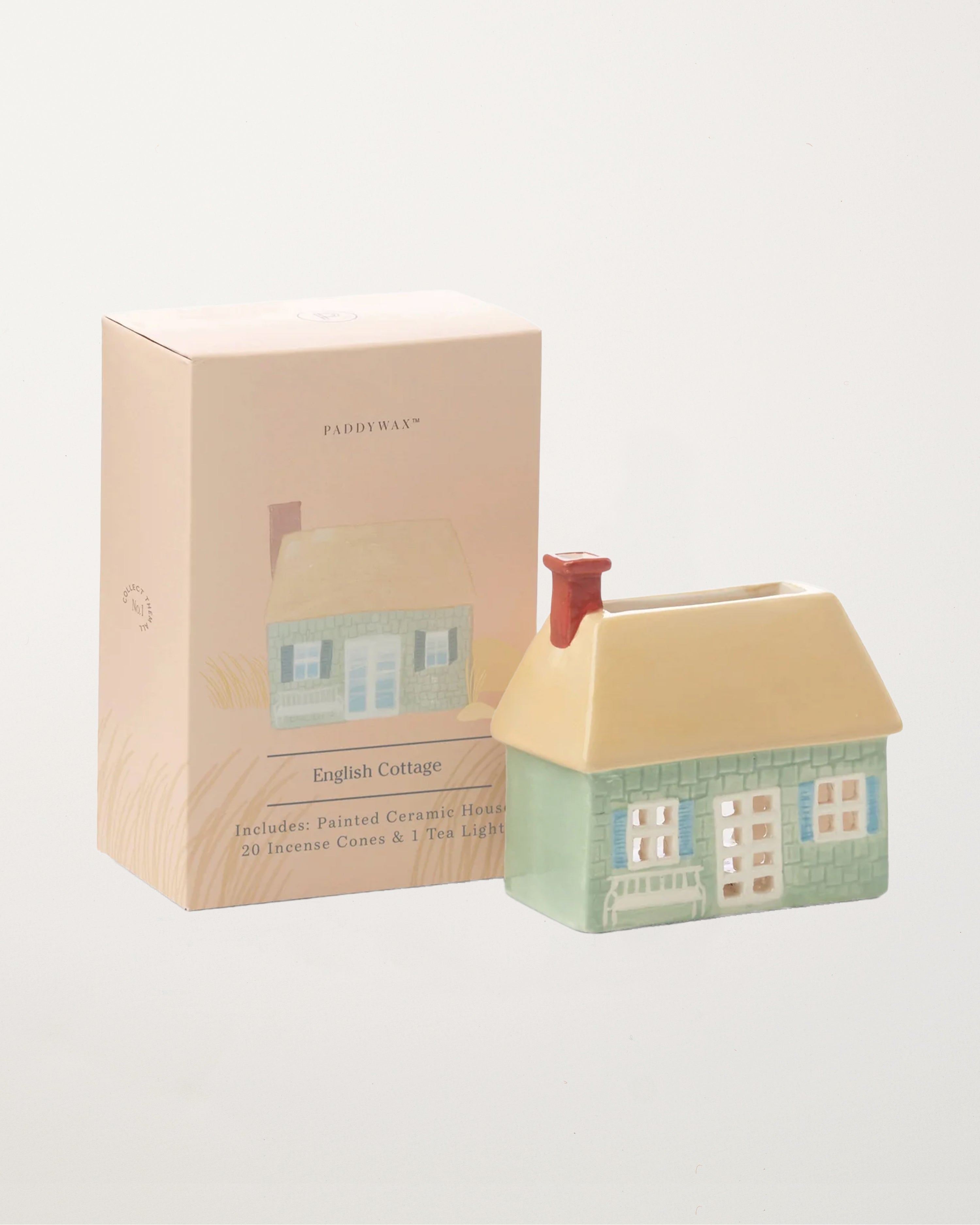 No. 04 English Cottage Style Incense & Tea Light Holder