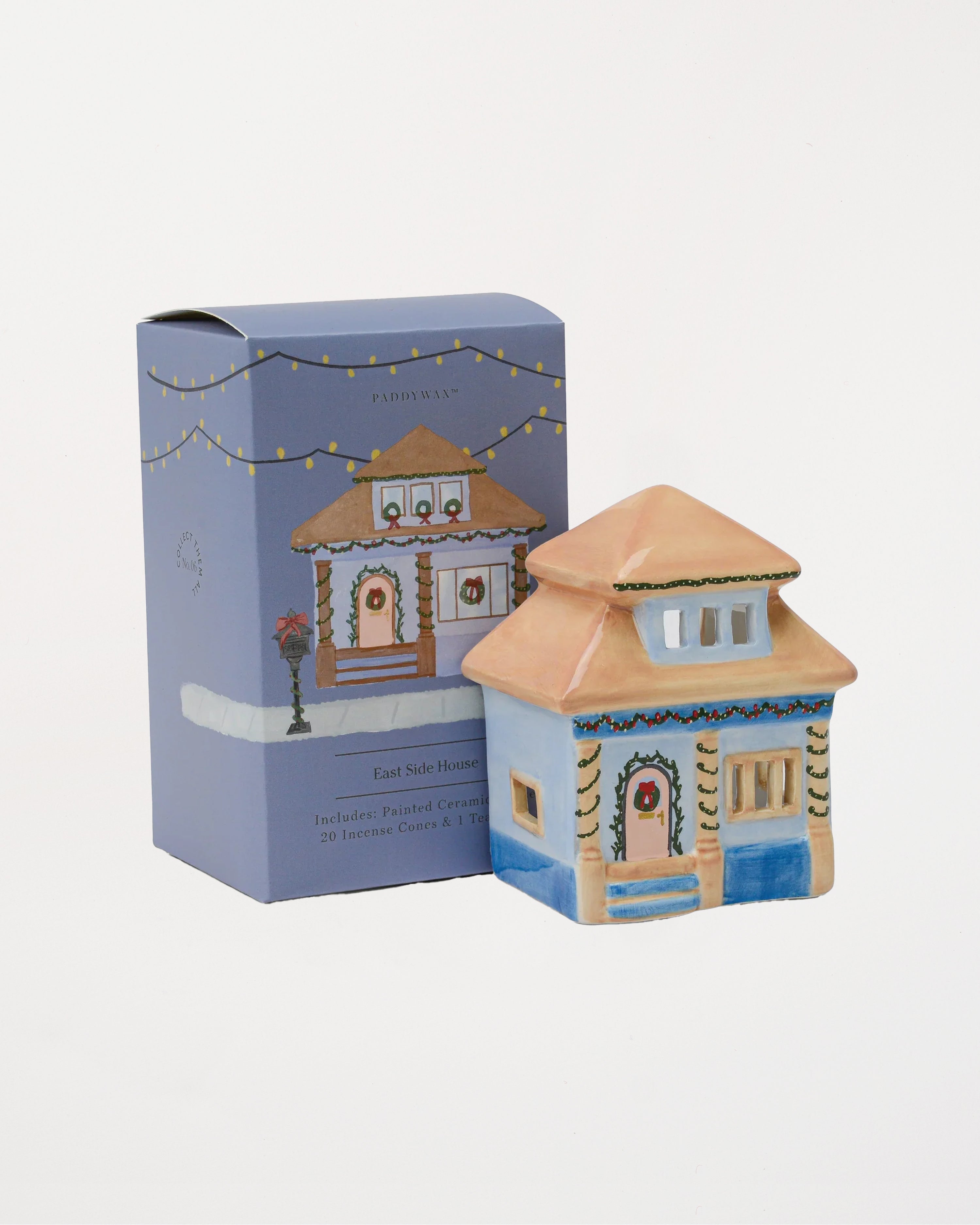 No. 06 East Side House Style Incense & Tea Light Holder