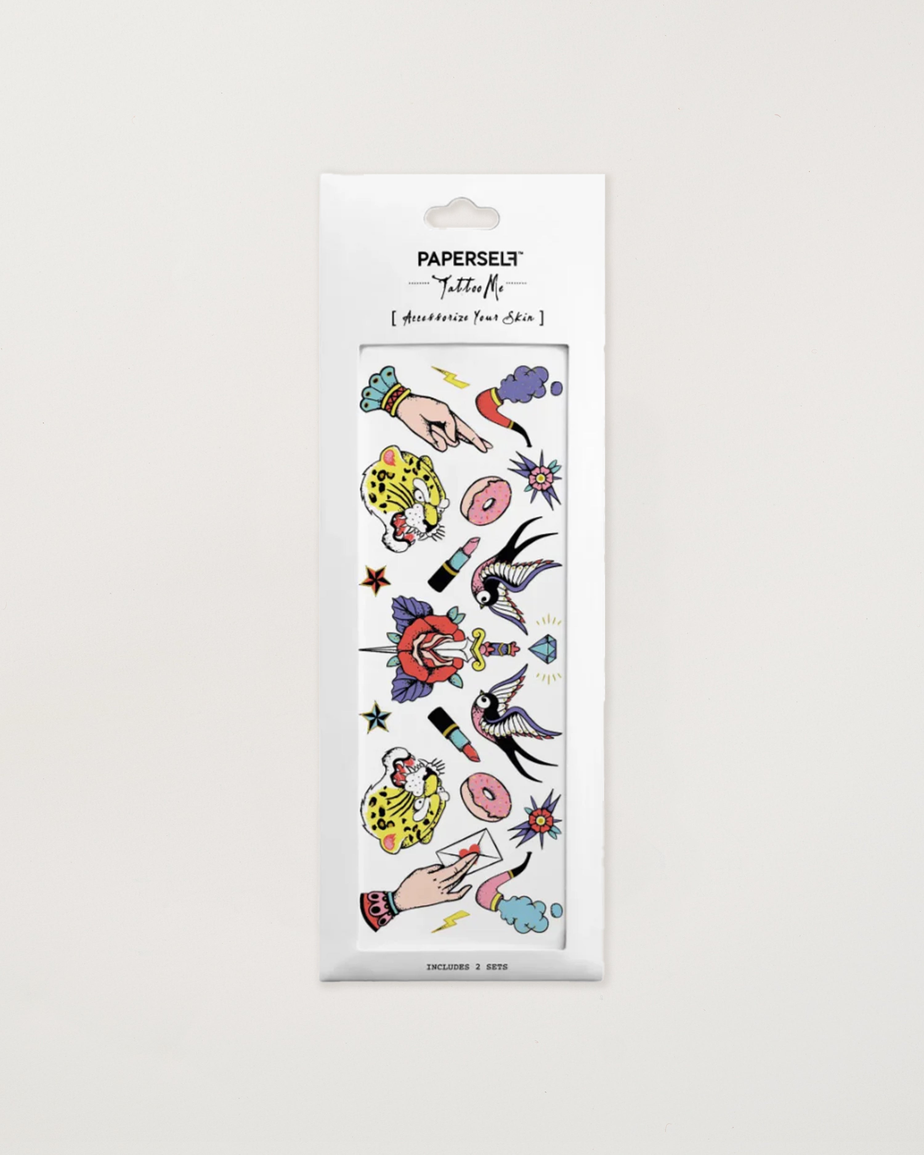 Old School Temporary Tattoos