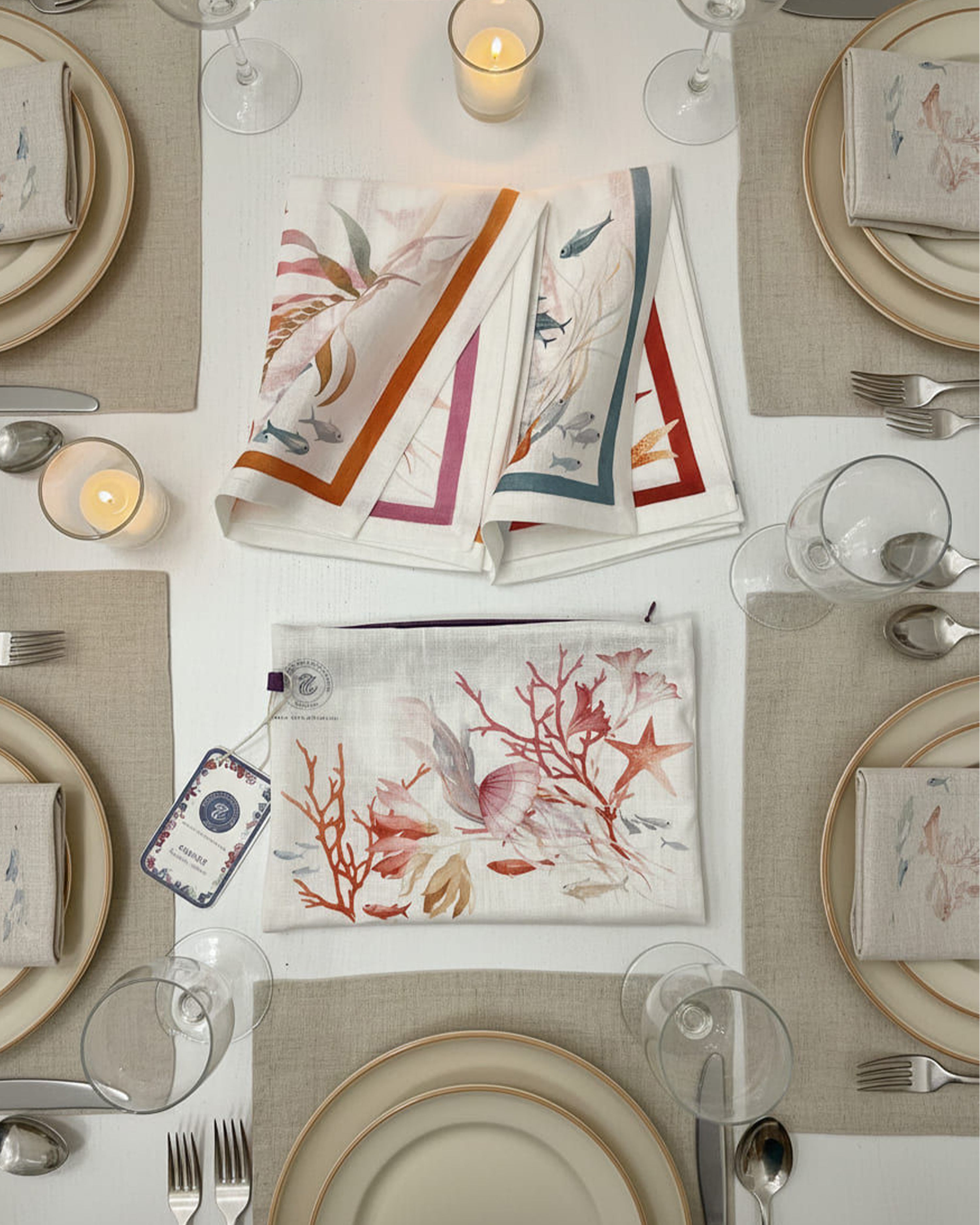 Ondiva Set of 4 Napkins