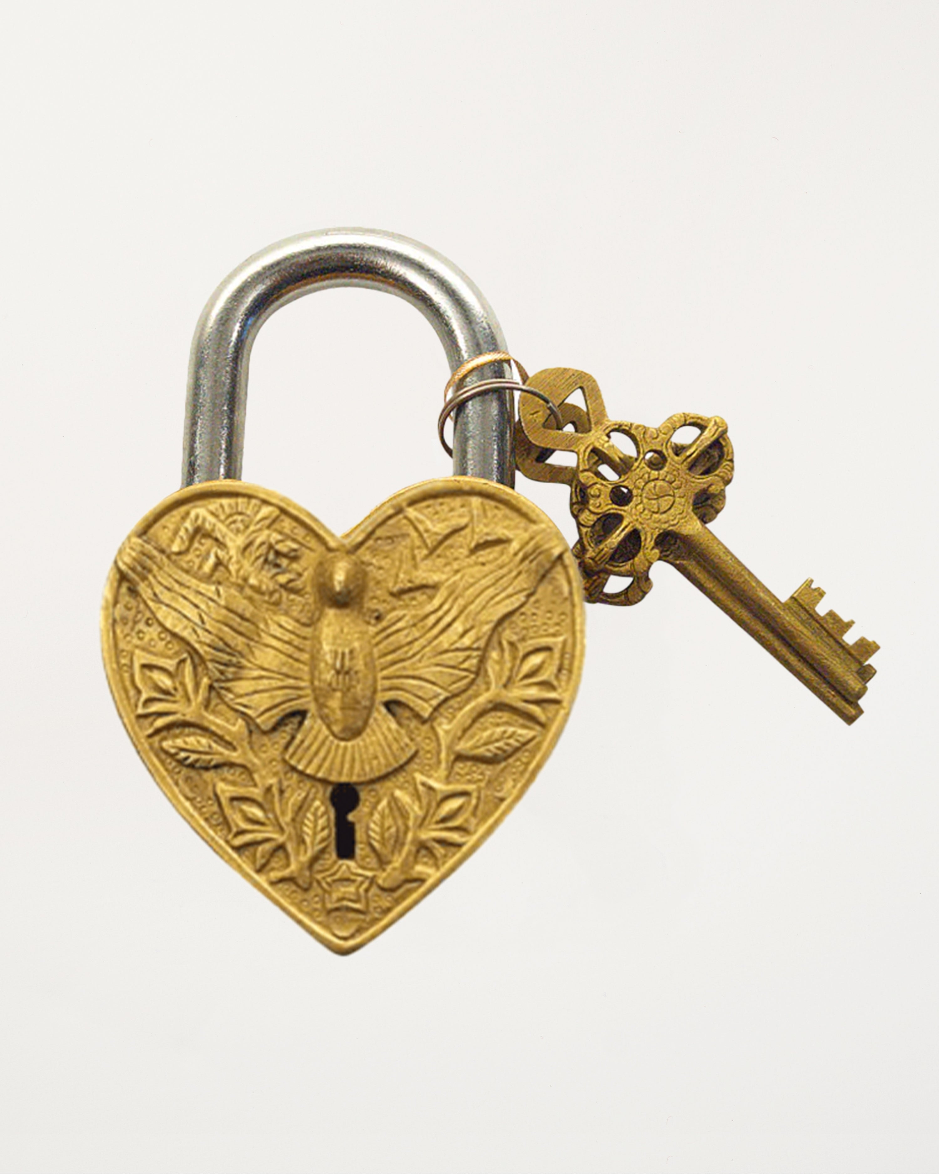 Padlock Aigle Gold Large