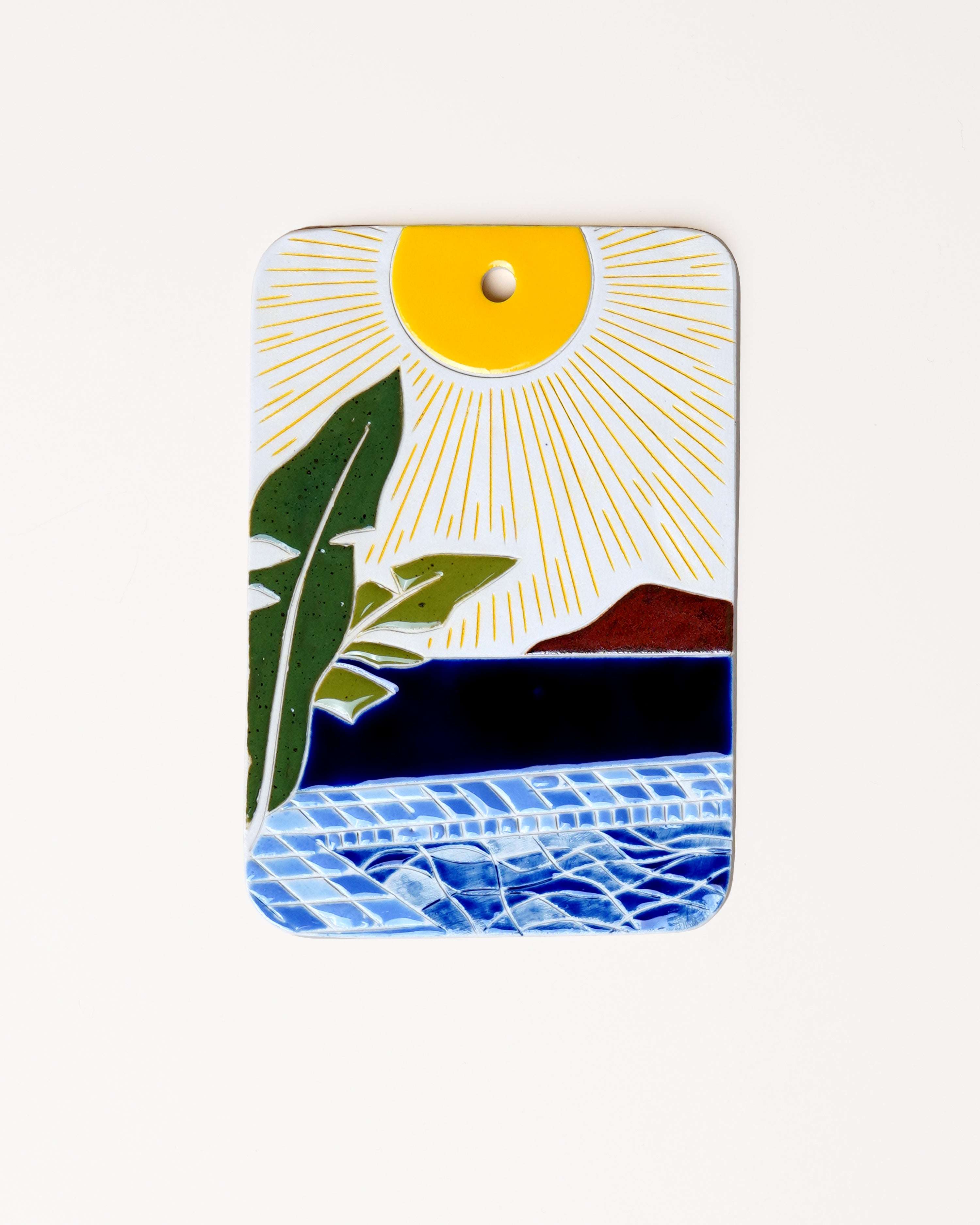 Palms, Pool & Mountain