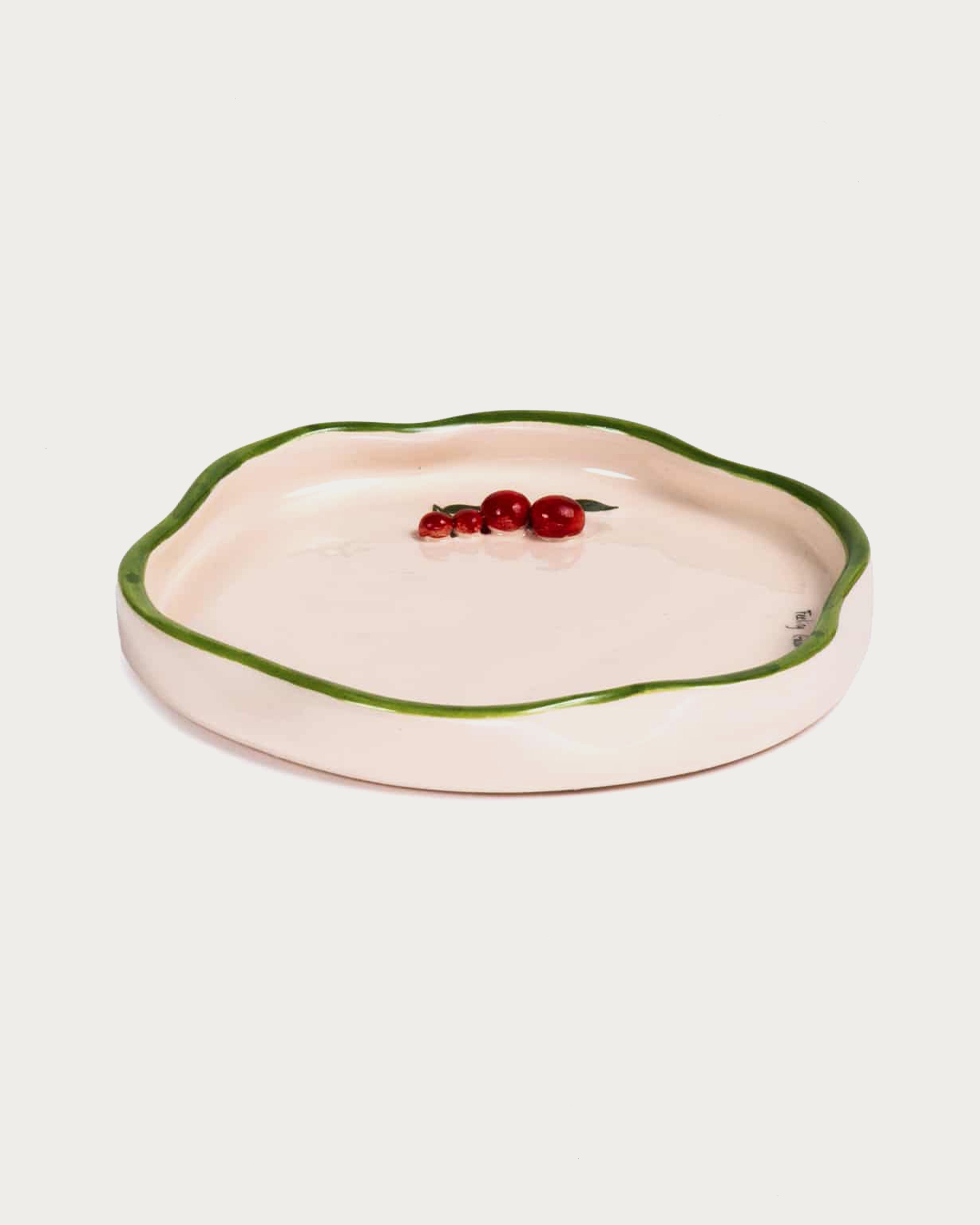 Petite Cherry 3D Mini Plate