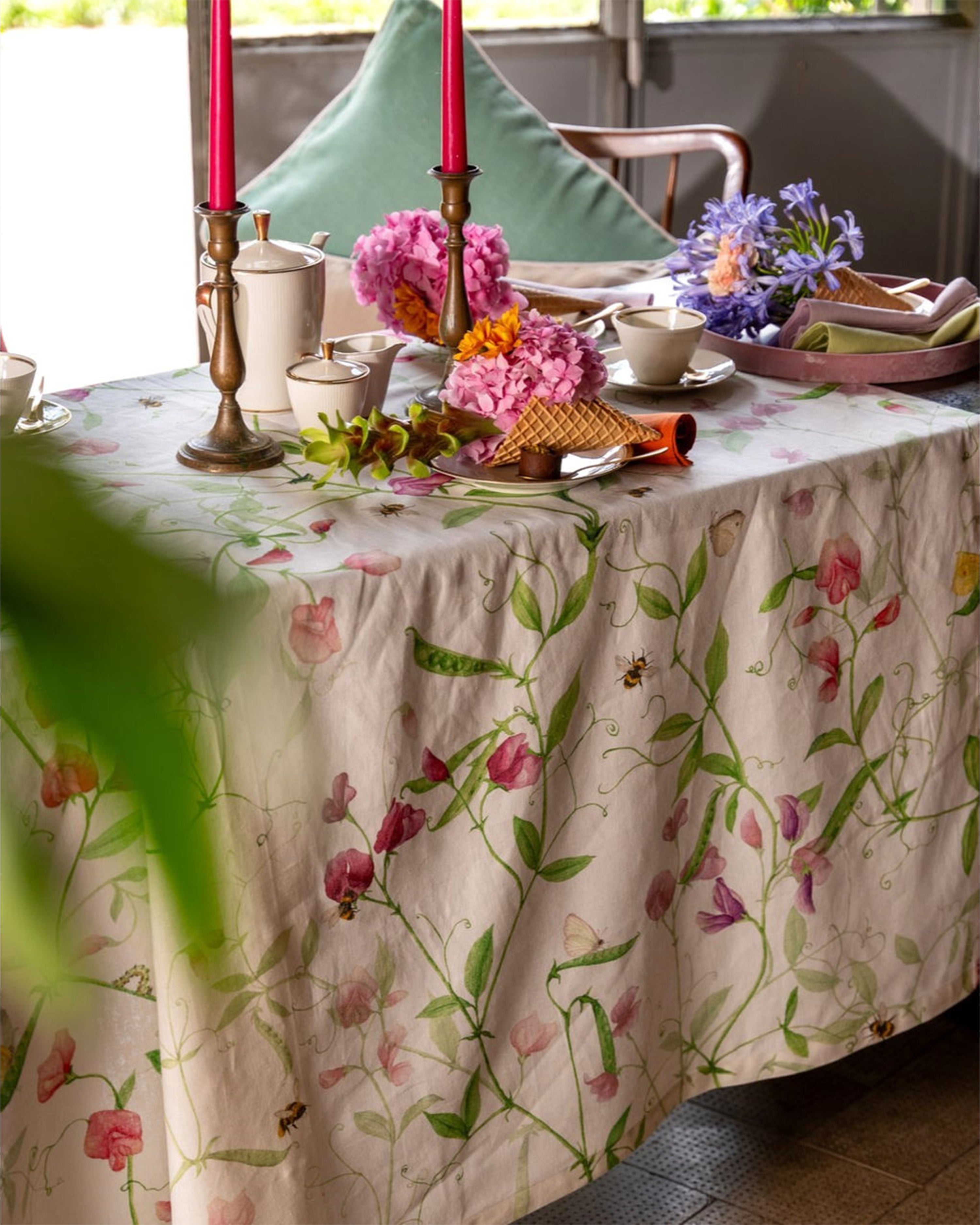 Petits Pois Tablecloth