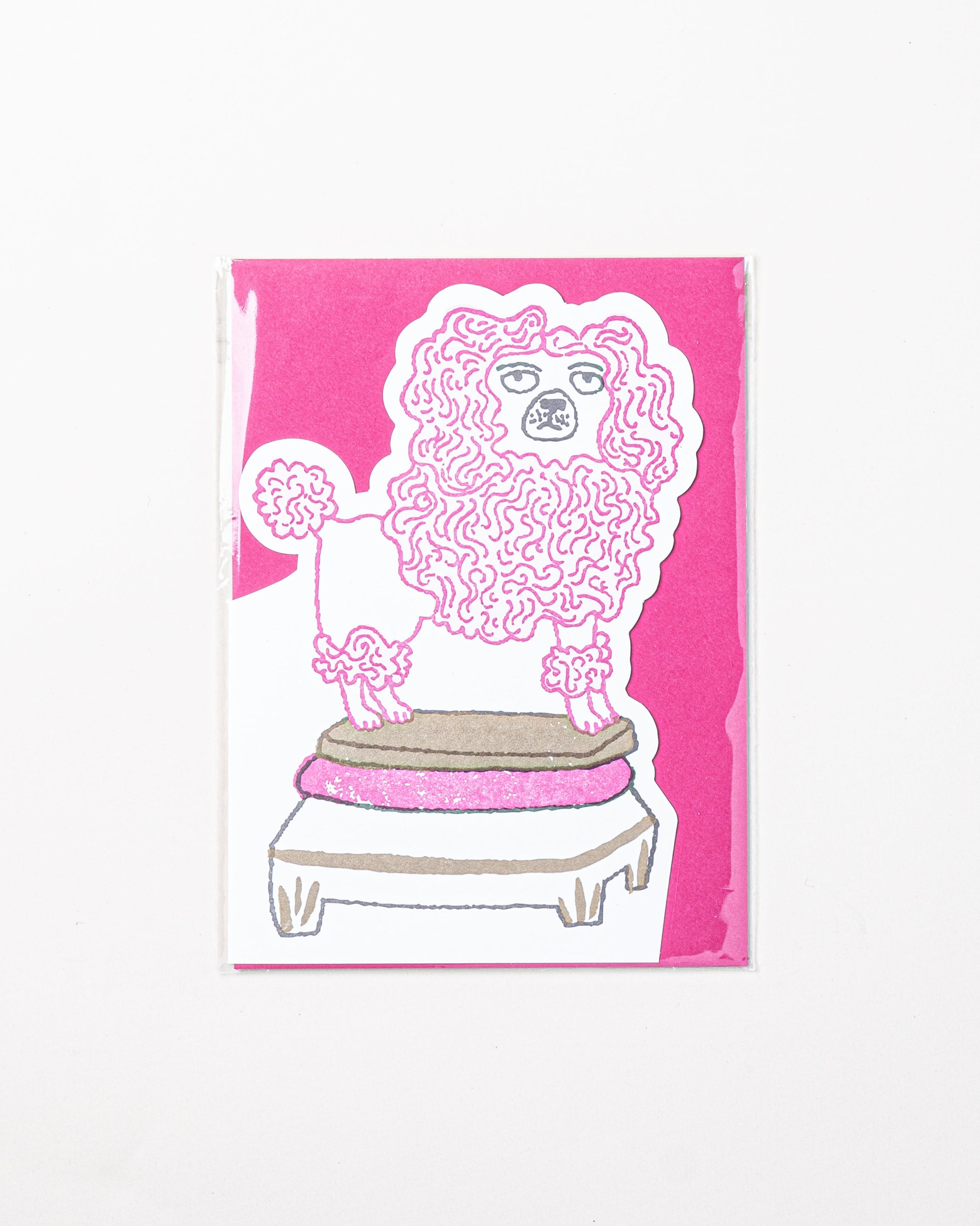 Poodle Card