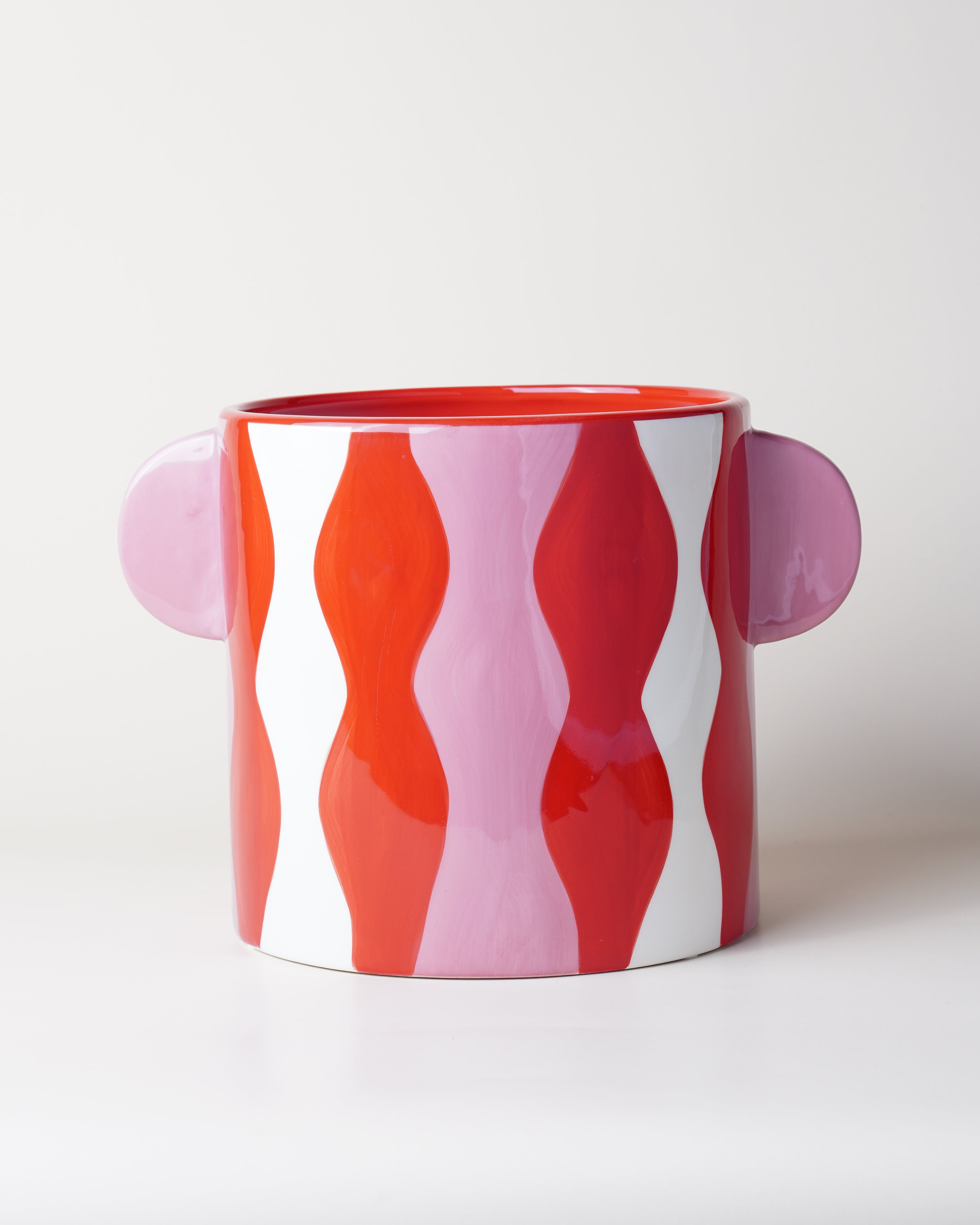 Plant Pot Valeria/Maroon Madness