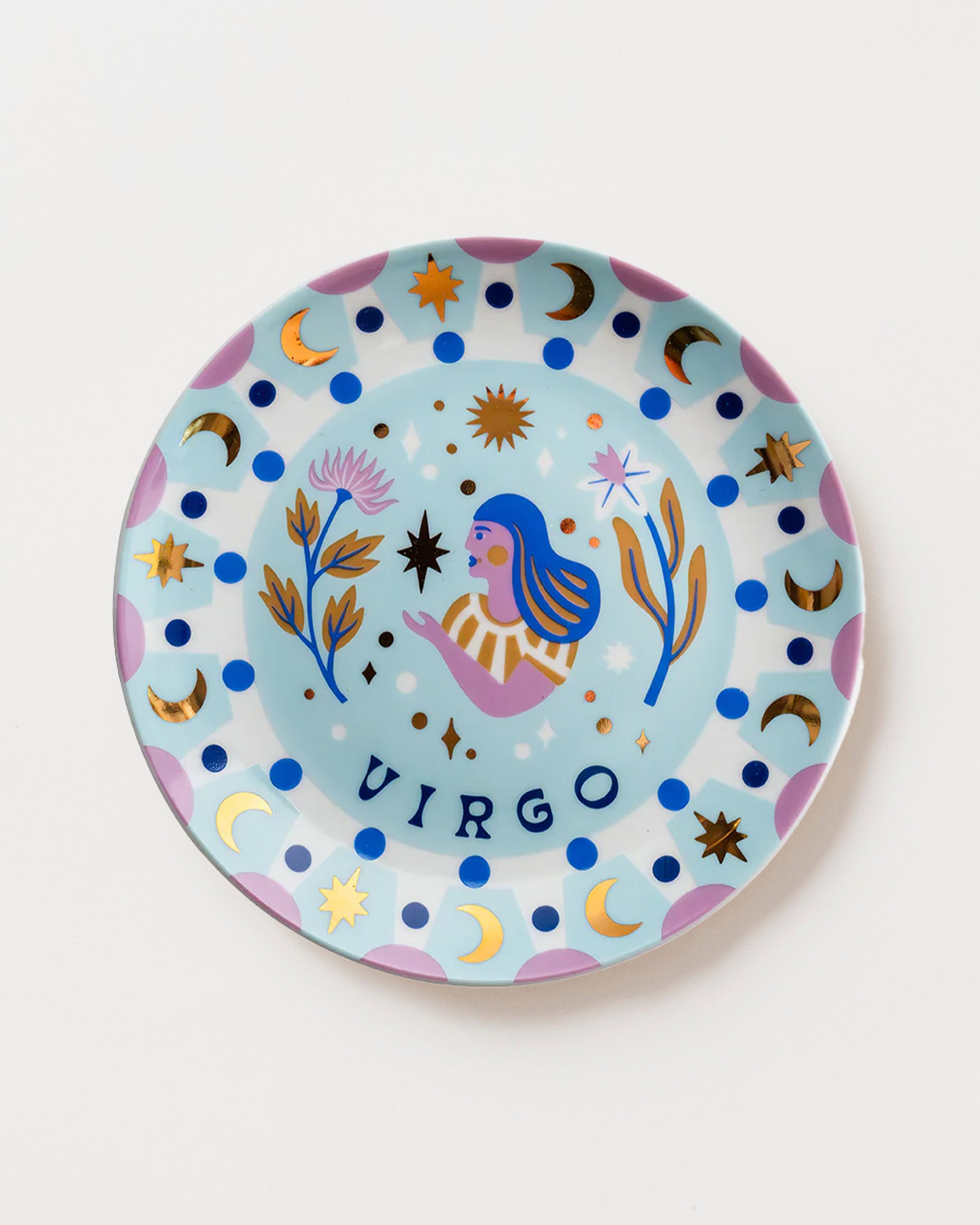 Plate Virgo D16.5cm