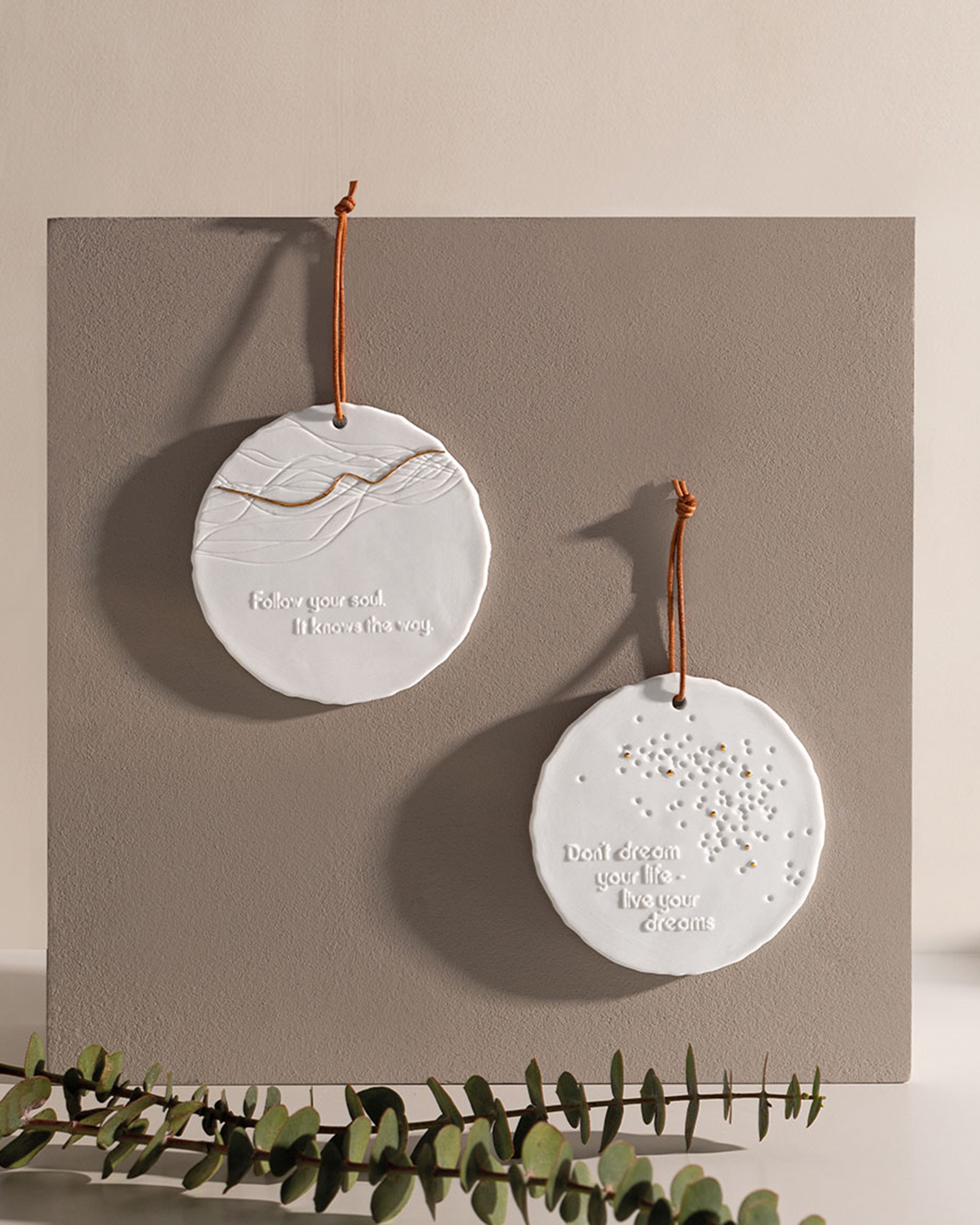 Poetry Medallion Don't Dream Your Life