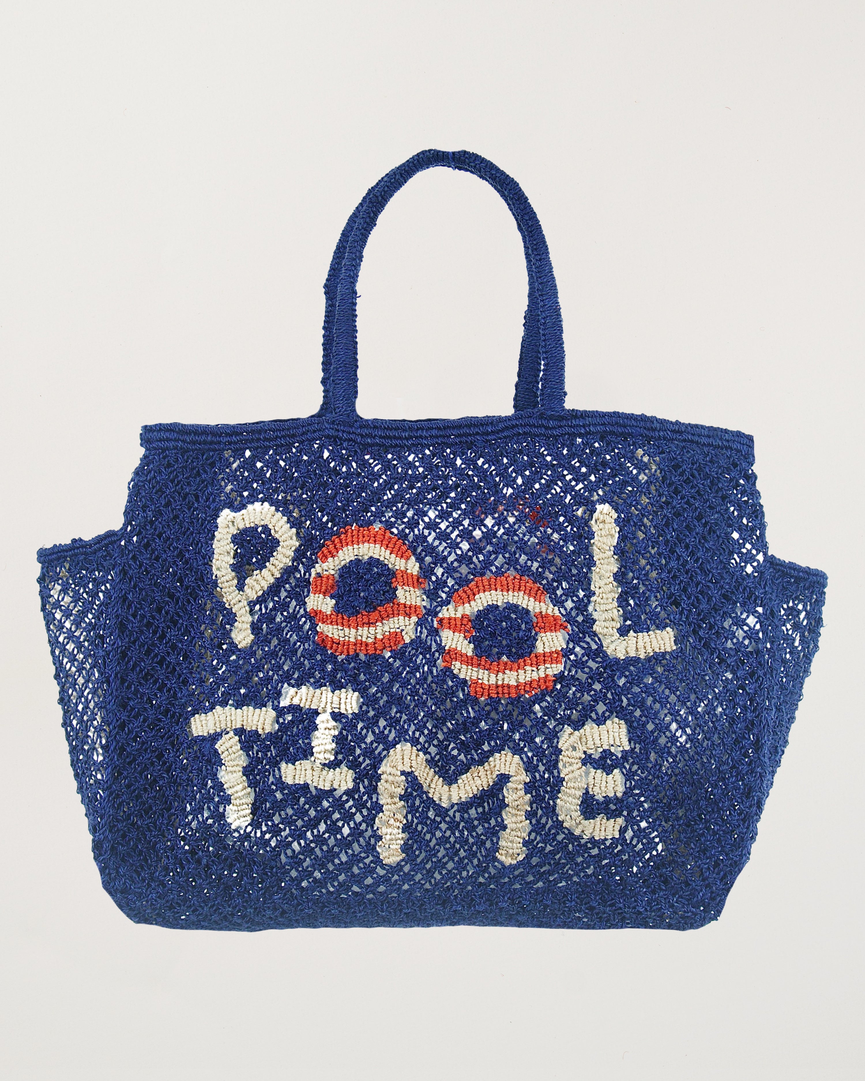Pool Time Barry Indigo, Natural & Scarlet