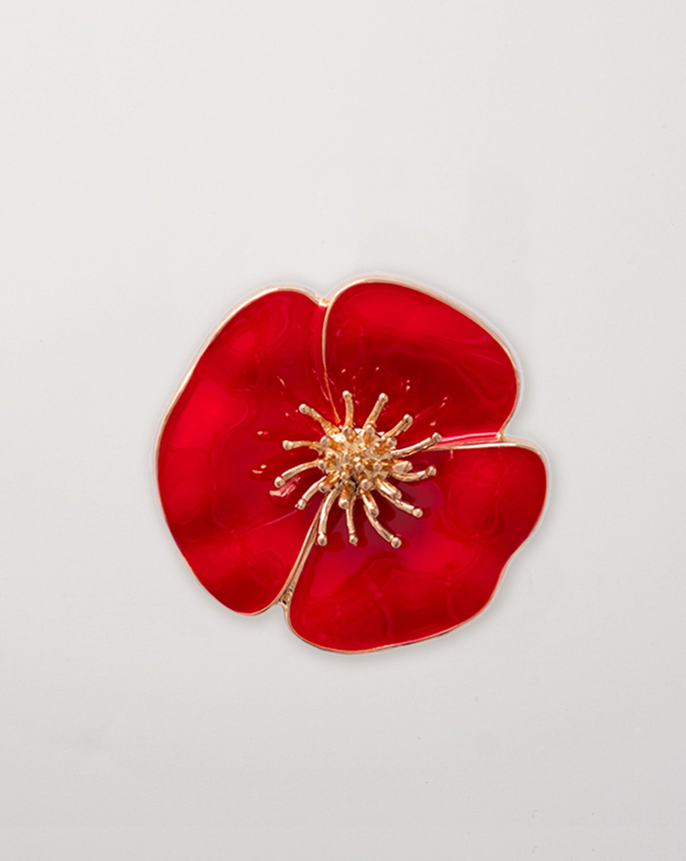 Poppy Brooch