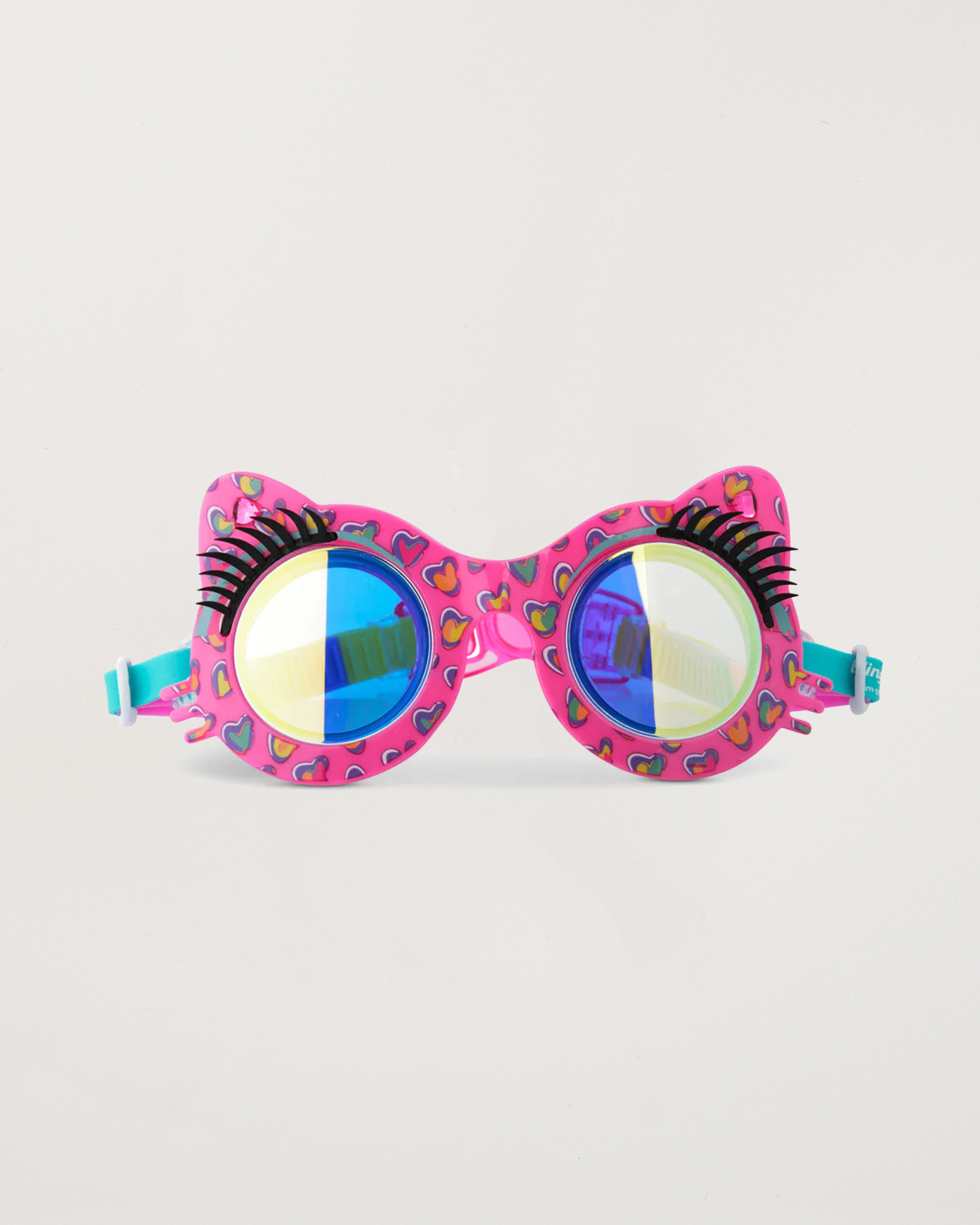 Purrty Pink Paws Swim Goggles