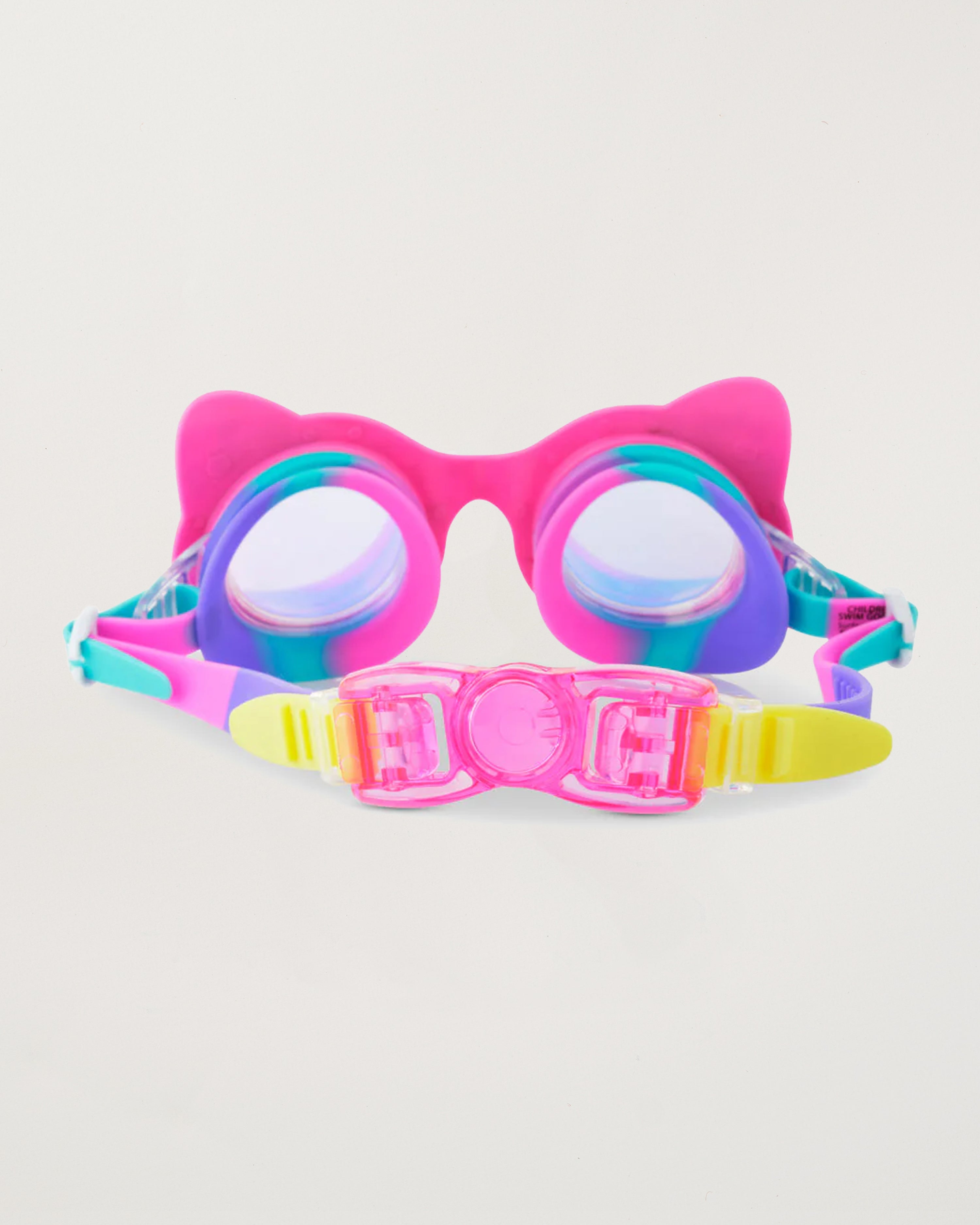 Purrty Pink Paws Swim Goggles