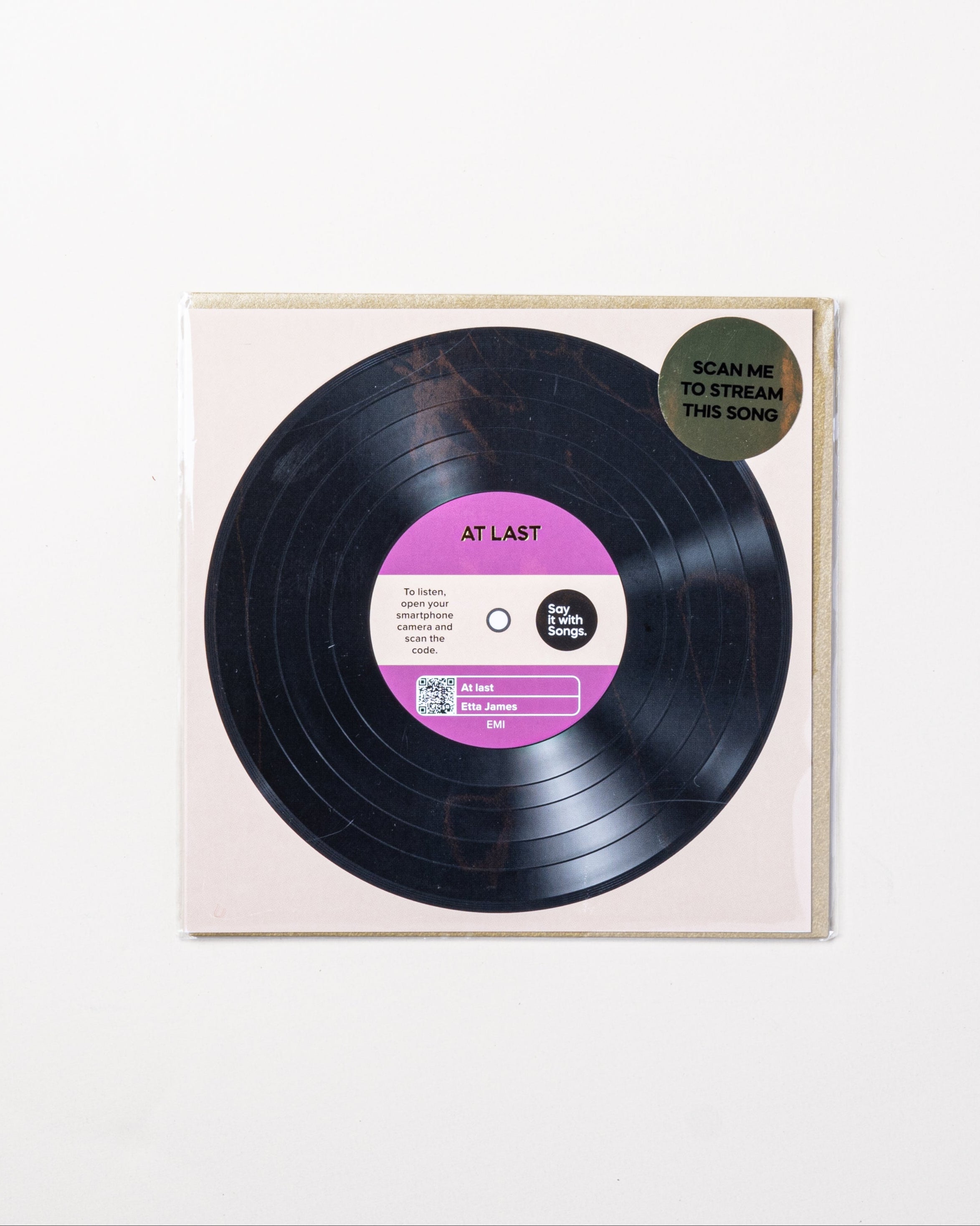 Record Card/At Last