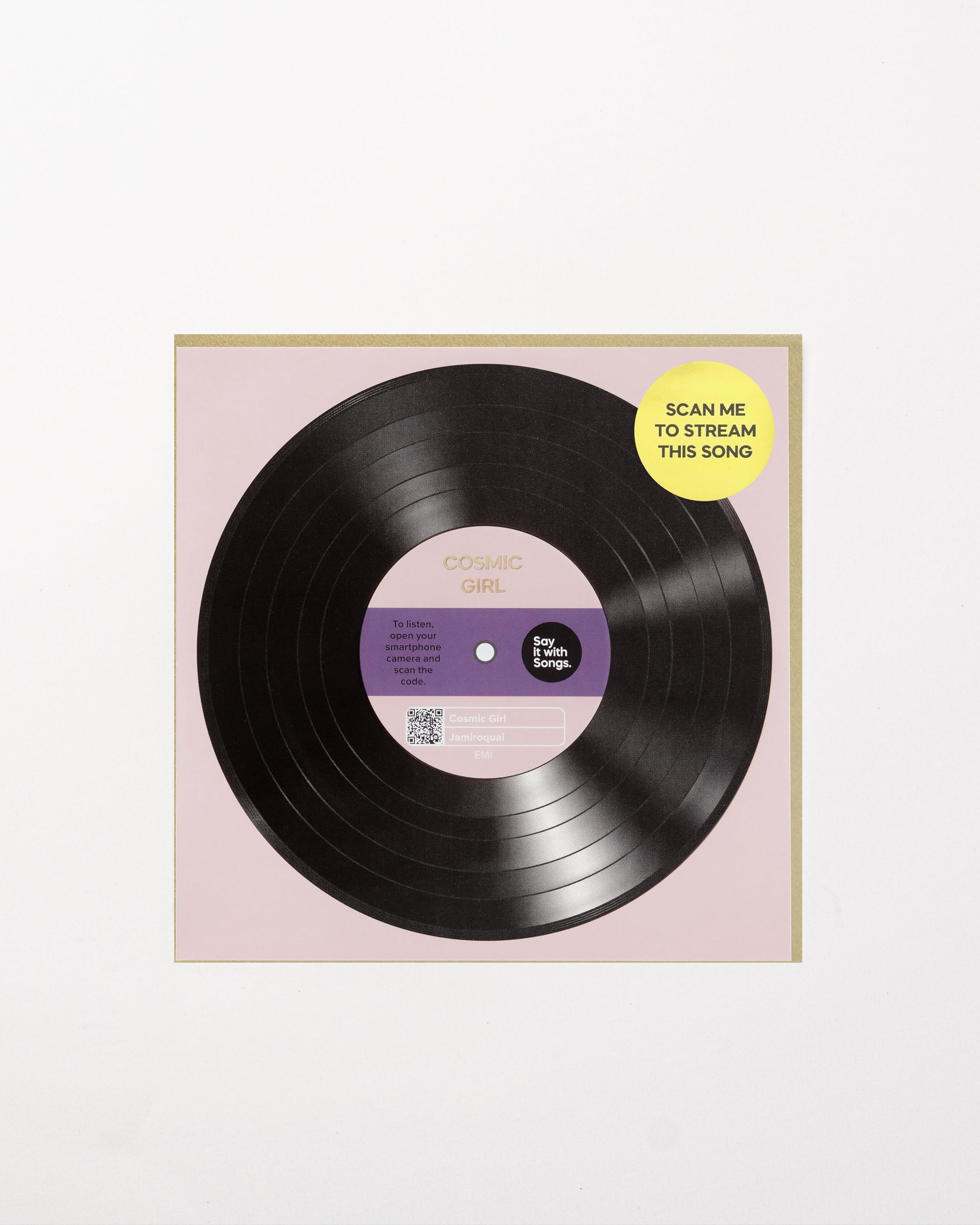 Record Card/Cosmic Girl