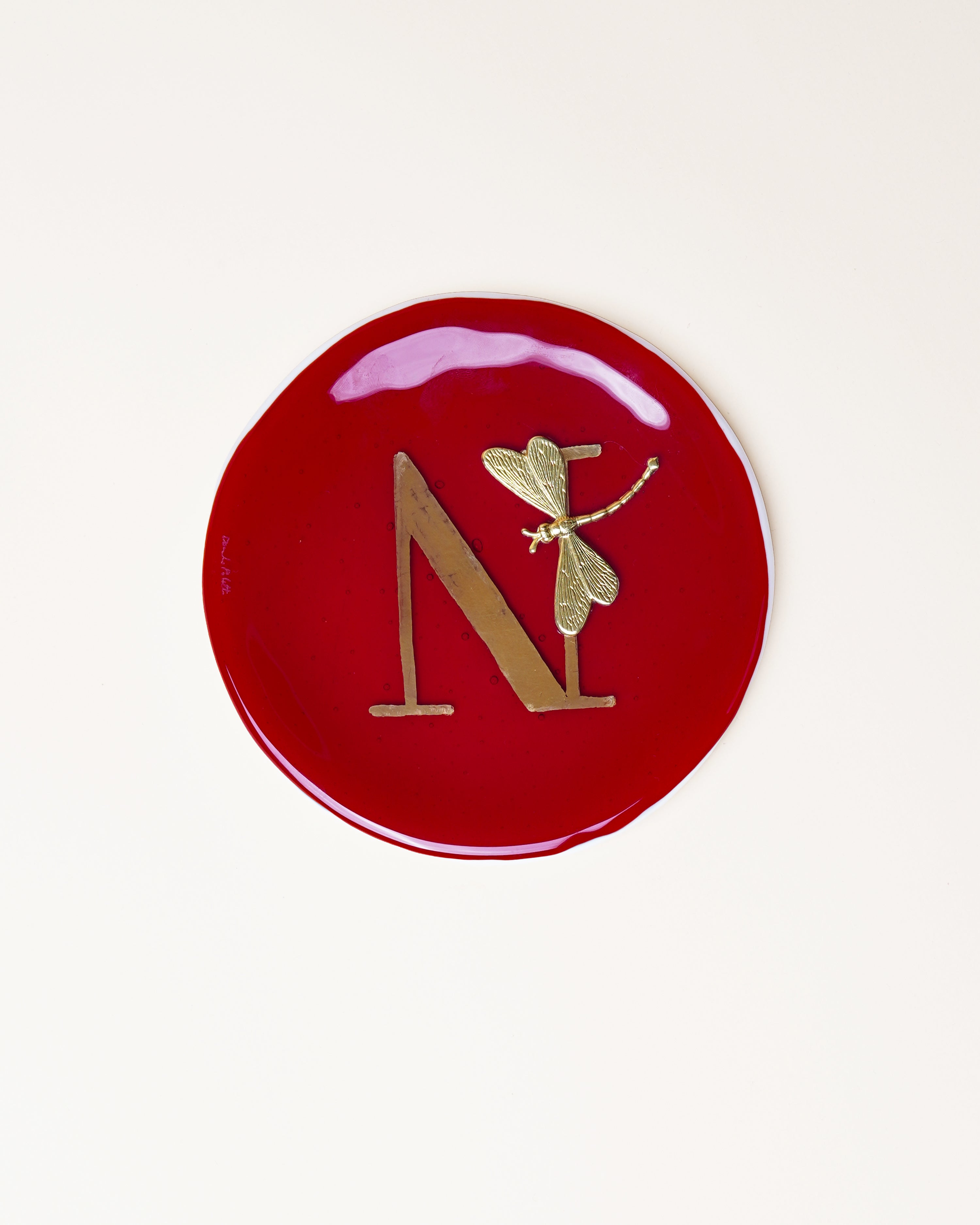 Red 'N' Plate/Dragonfly D14cm