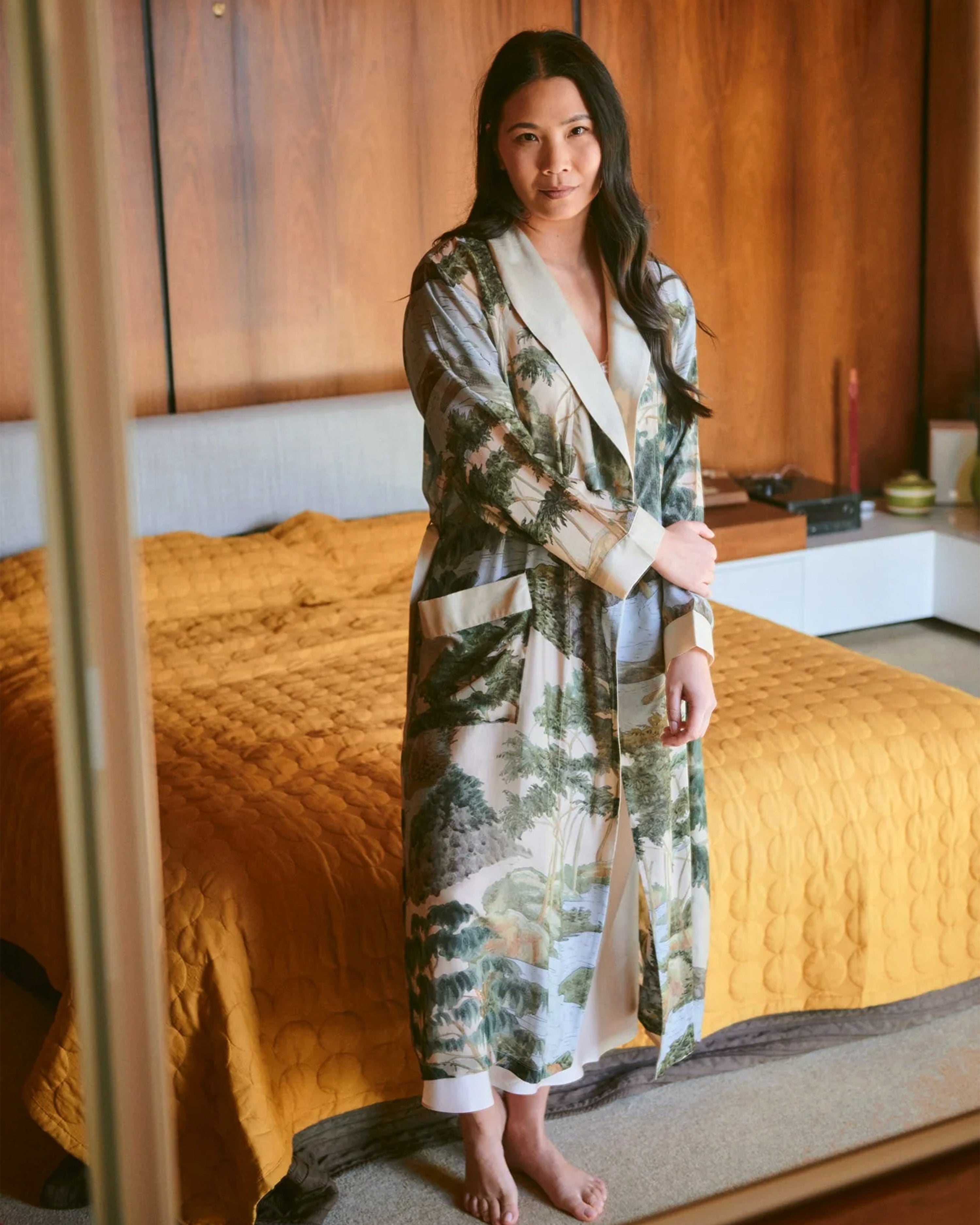 Rivers and Trees Natural Gown