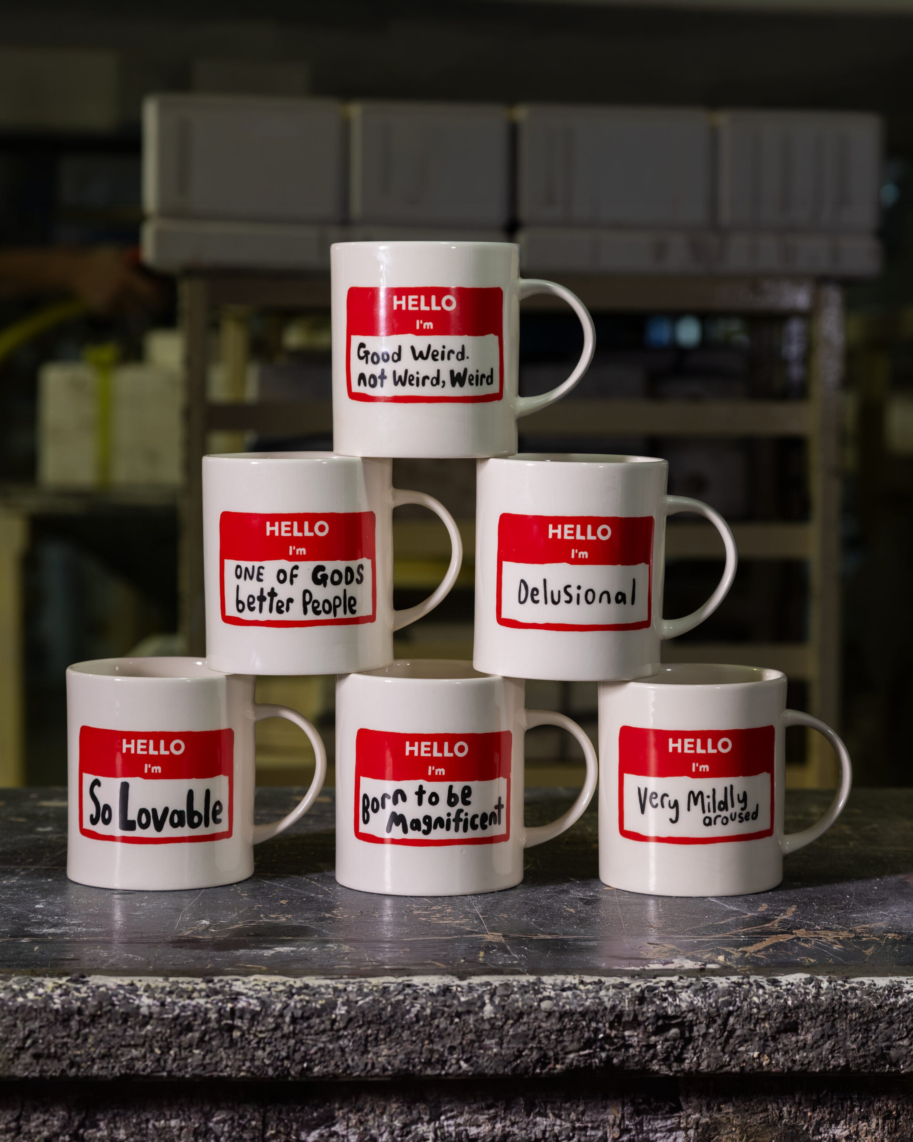 Robbie Williams Mug Aroused