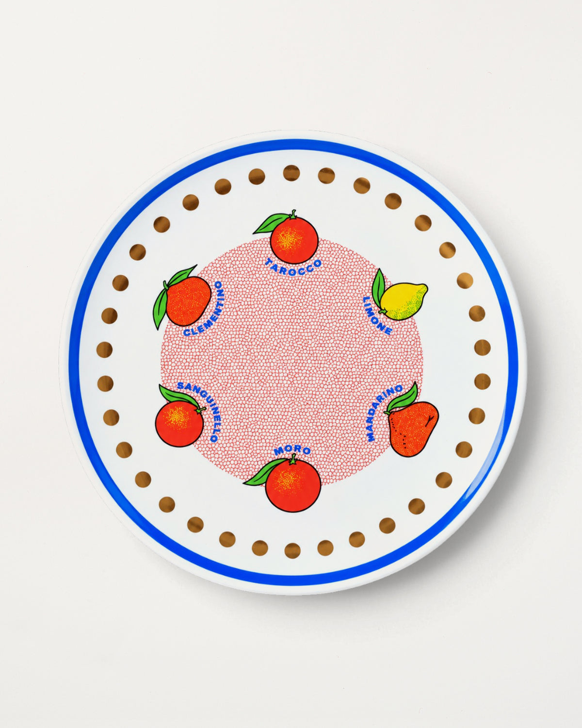 Round Platter/Citrus Fruits D32cm