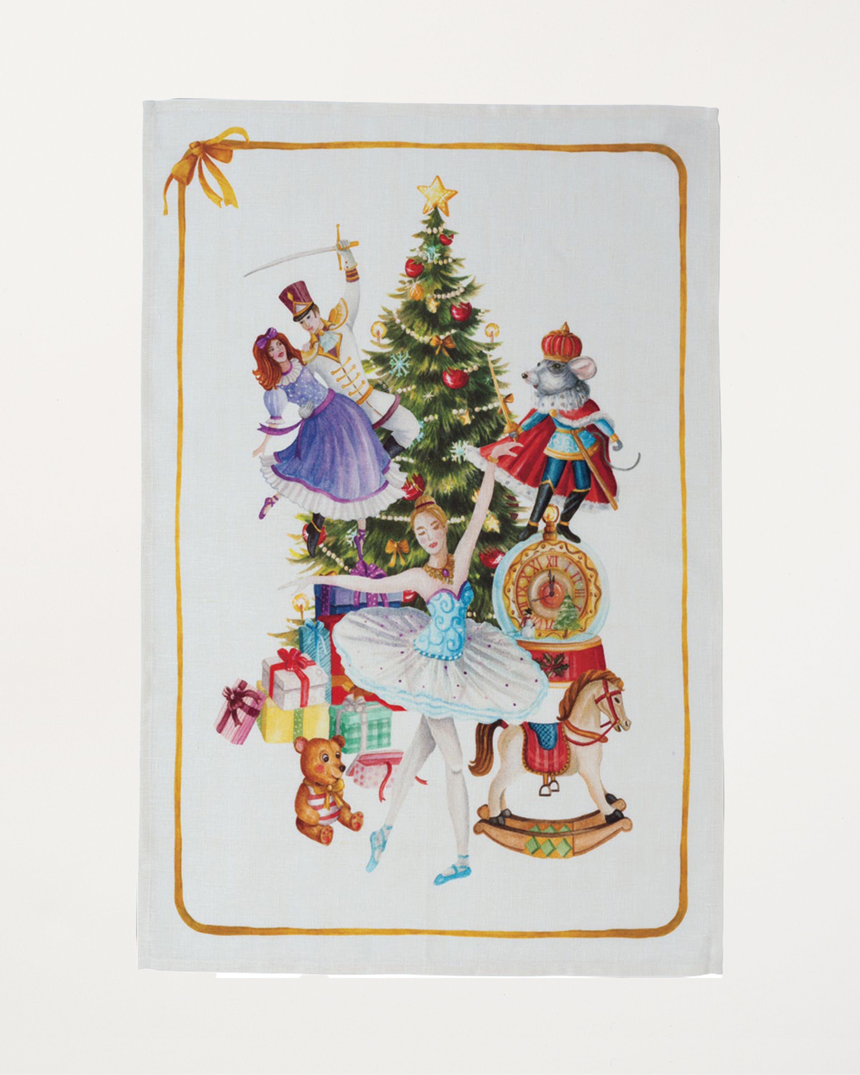 Schiaccianoci Giallo Kitchen Towel 50x70cm