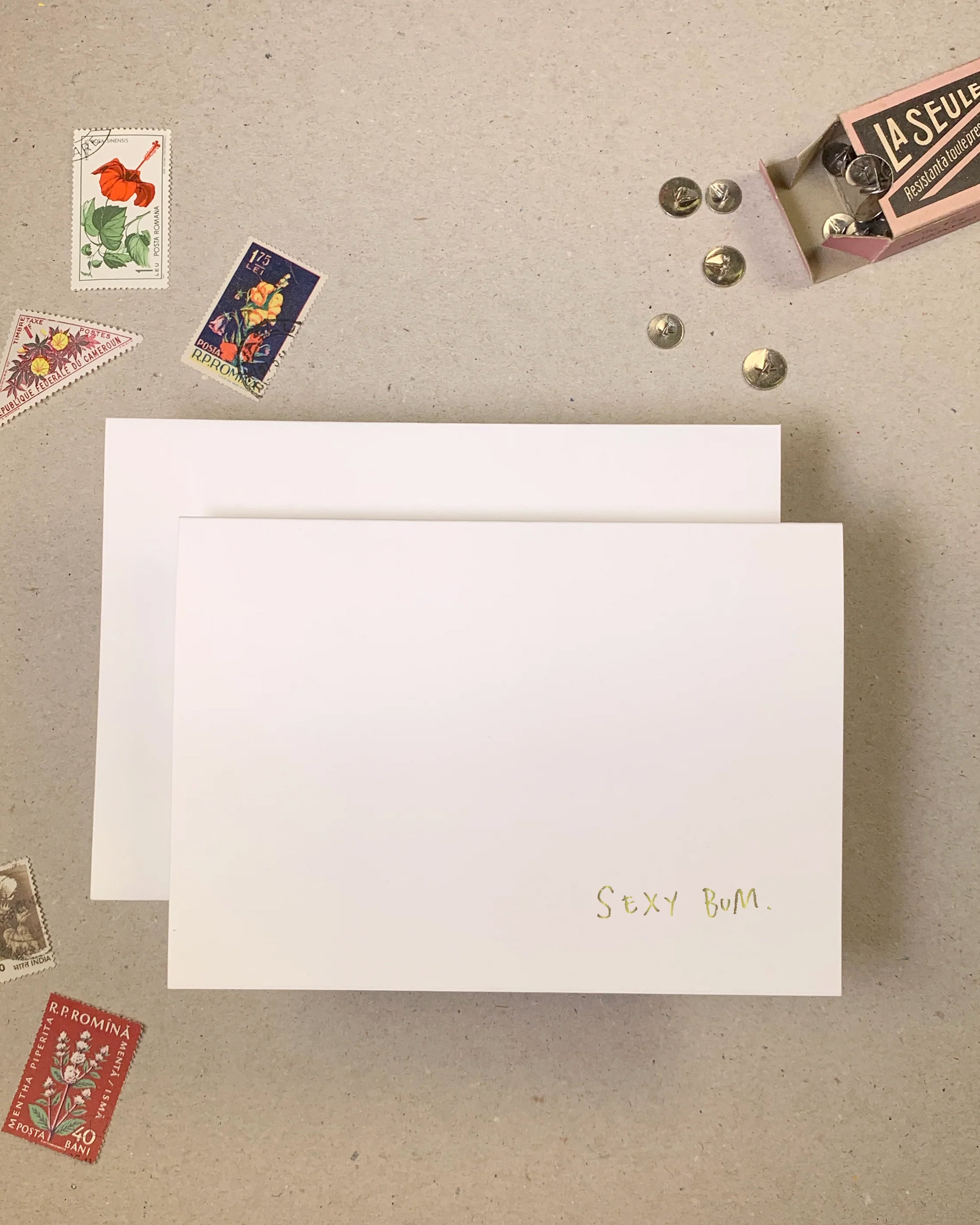 Sexy Bum Greetings Card