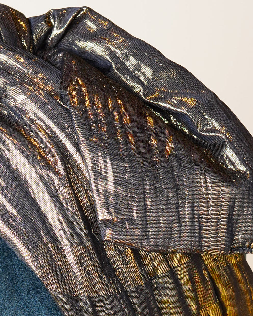 Shimmer Gold Turban/M
