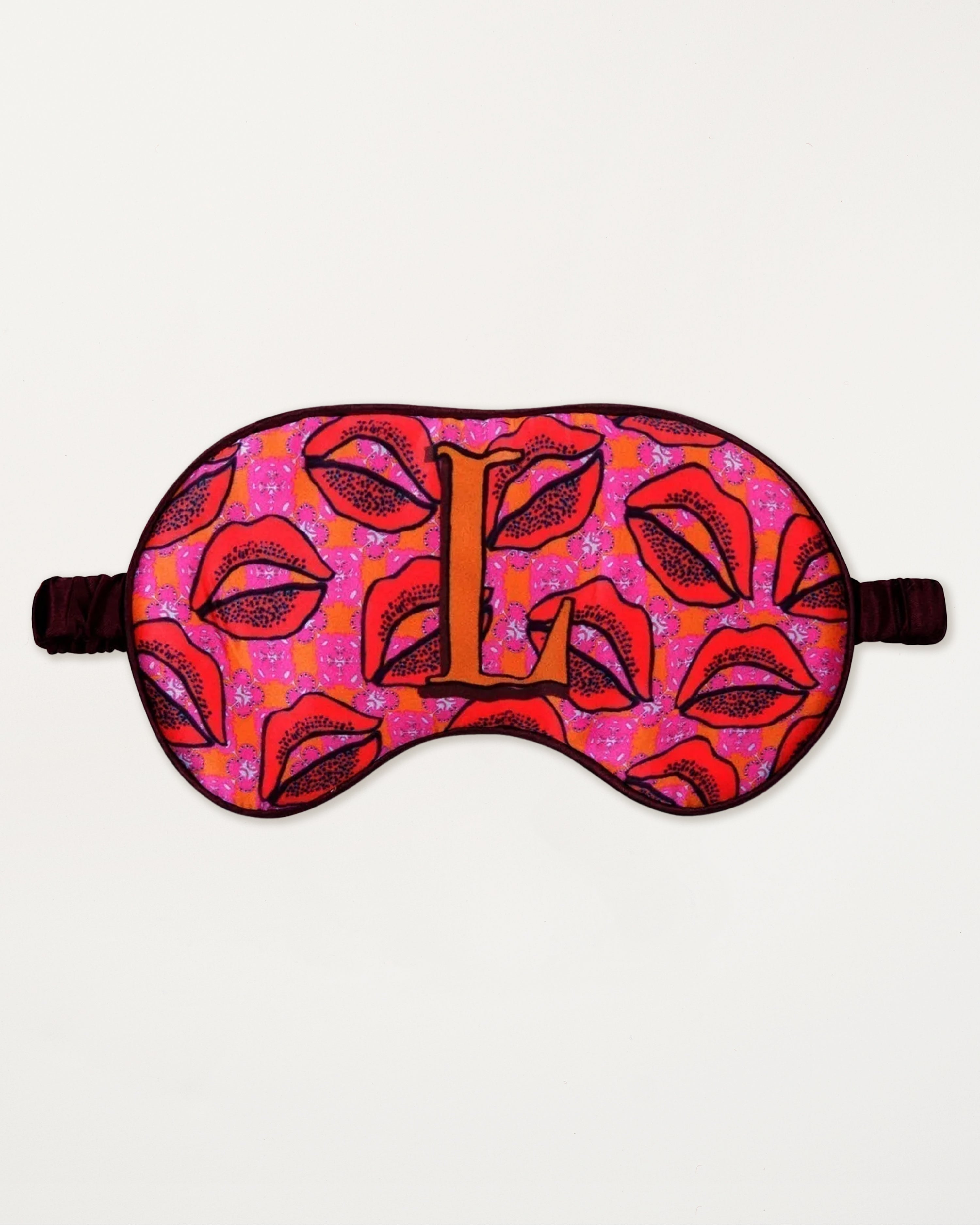 Silk Eye Mask L for Lips