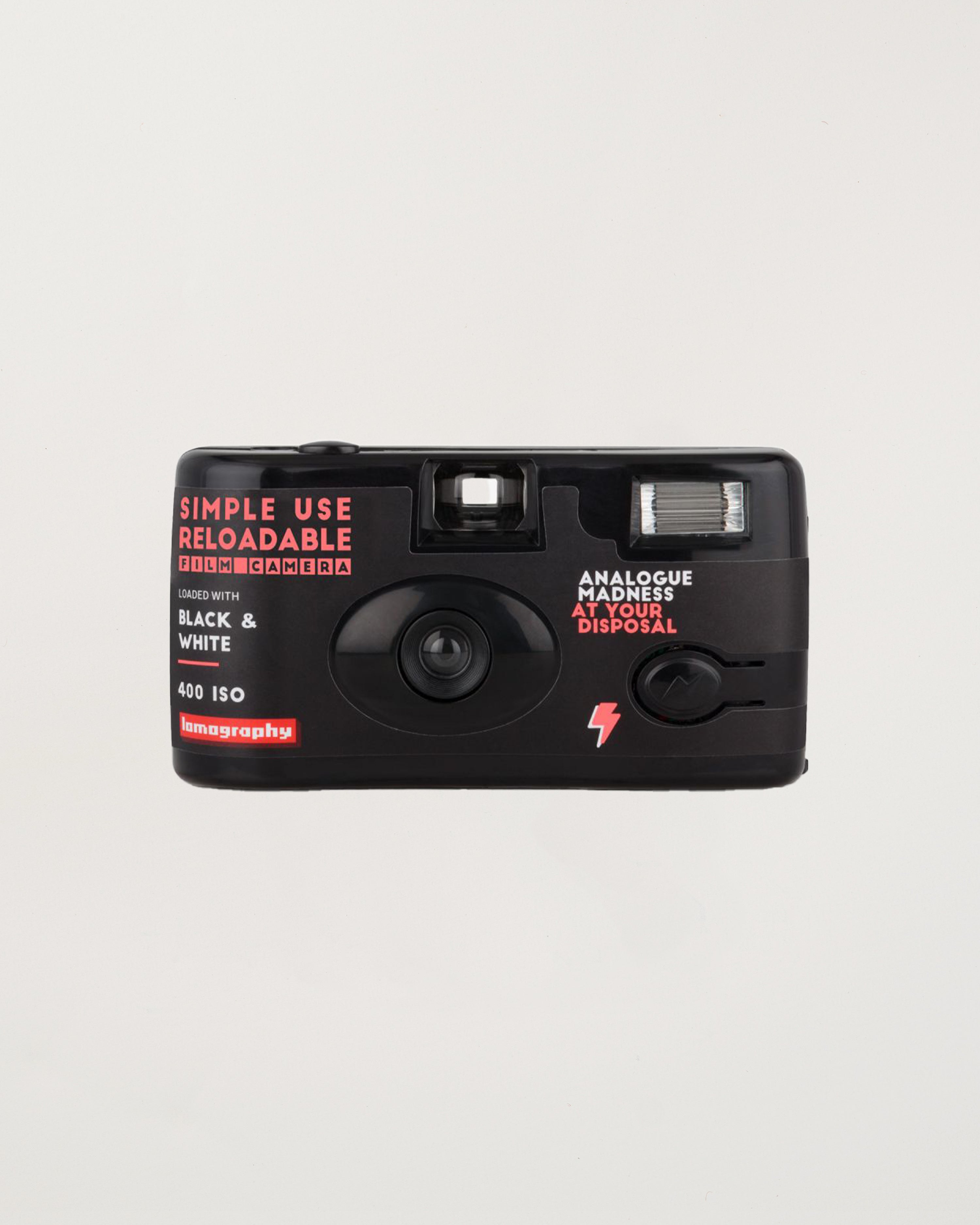 Simple Use Reloadable Film Camera Black & White