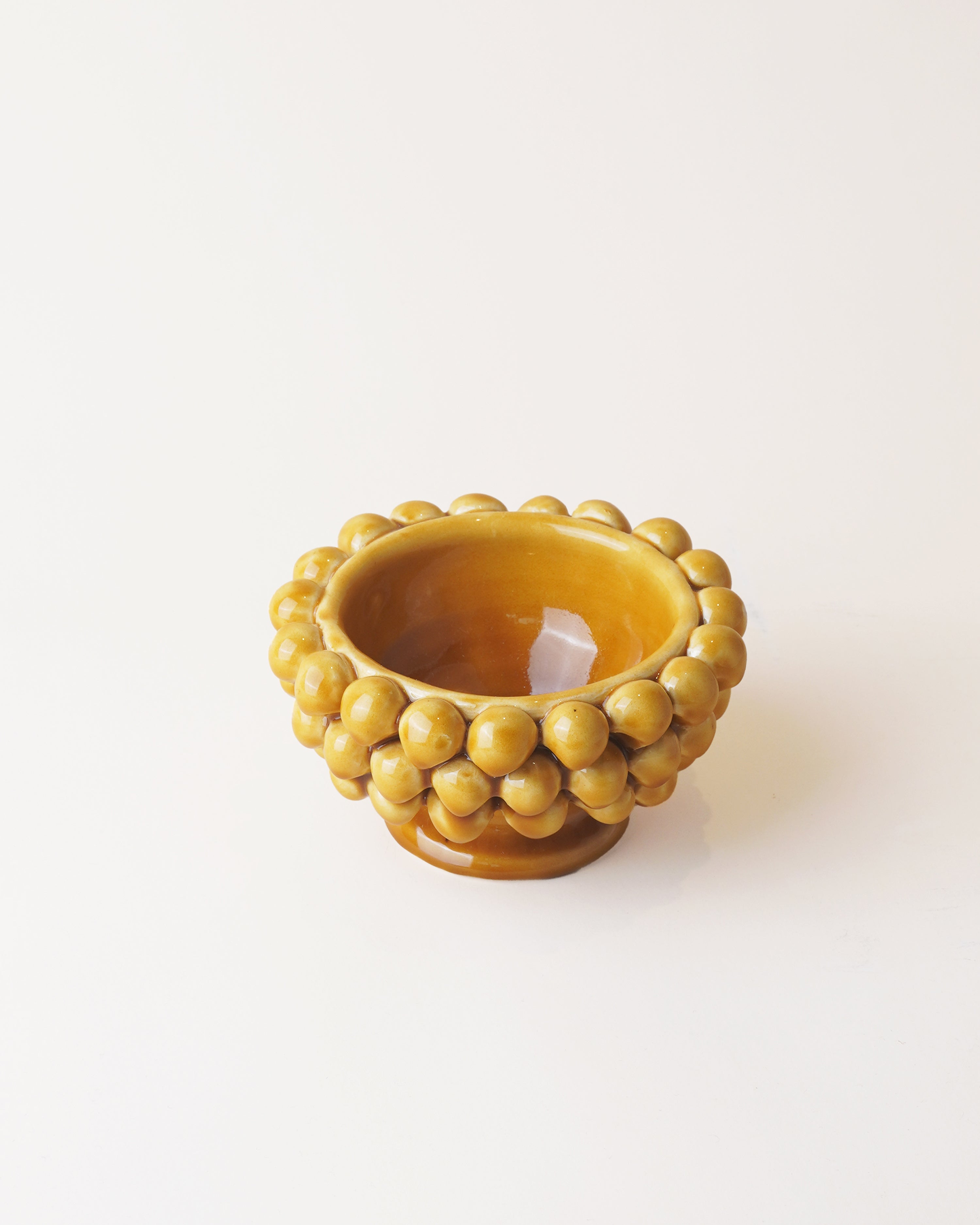 Small Pigna Aperta Bowl Mustard D11cm