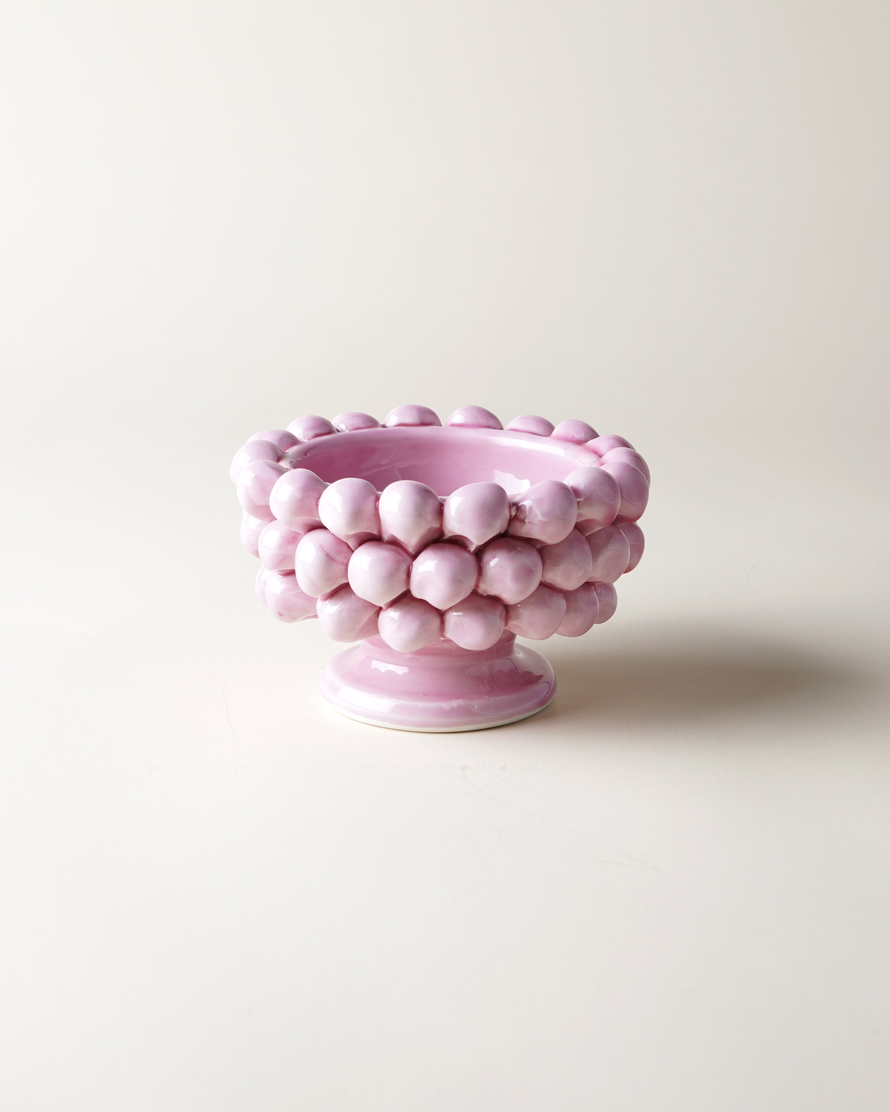 Small Pigna Aperta Bowl Pink D11cm