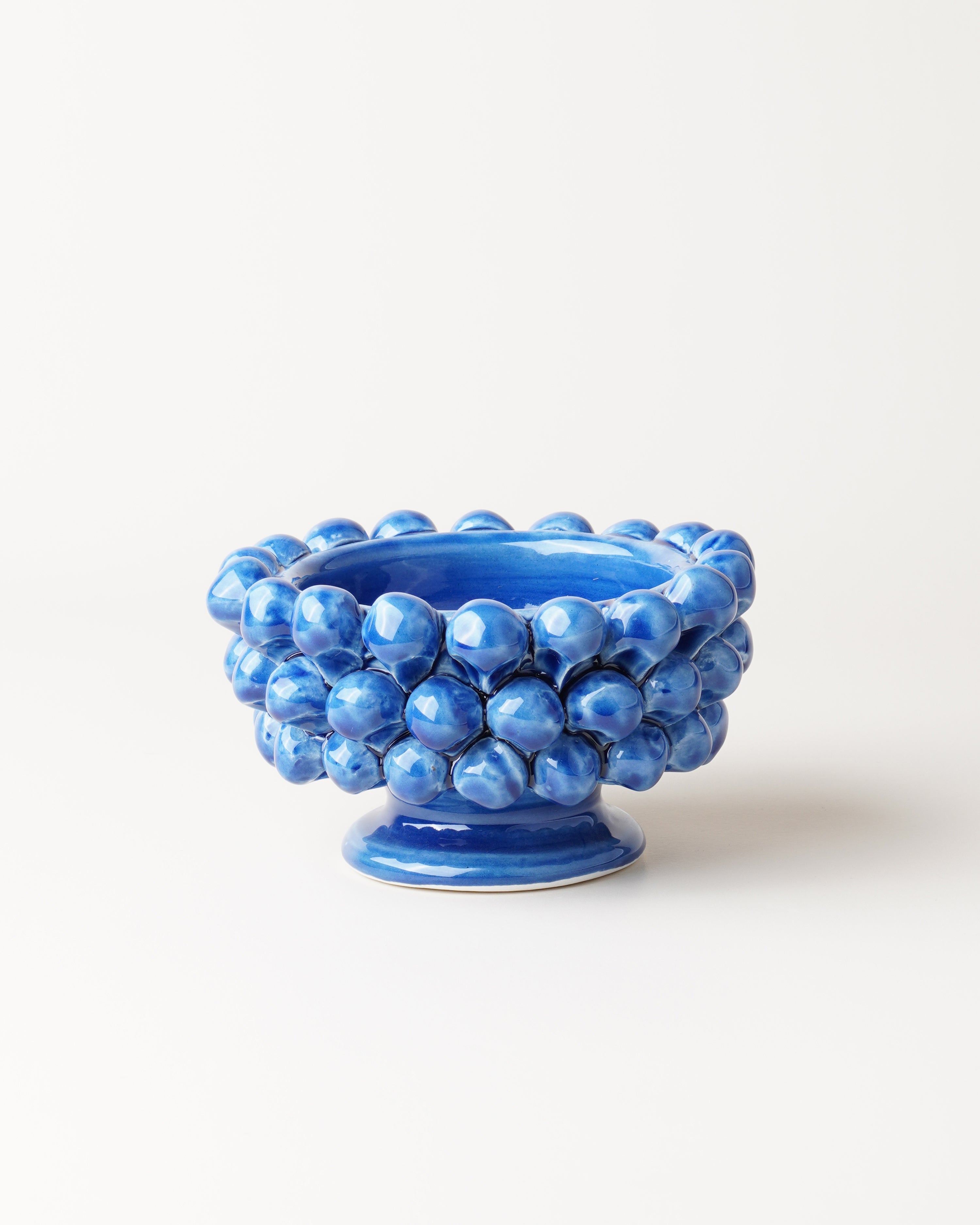 Small Pigna Aperta Bowl Blue D11cm