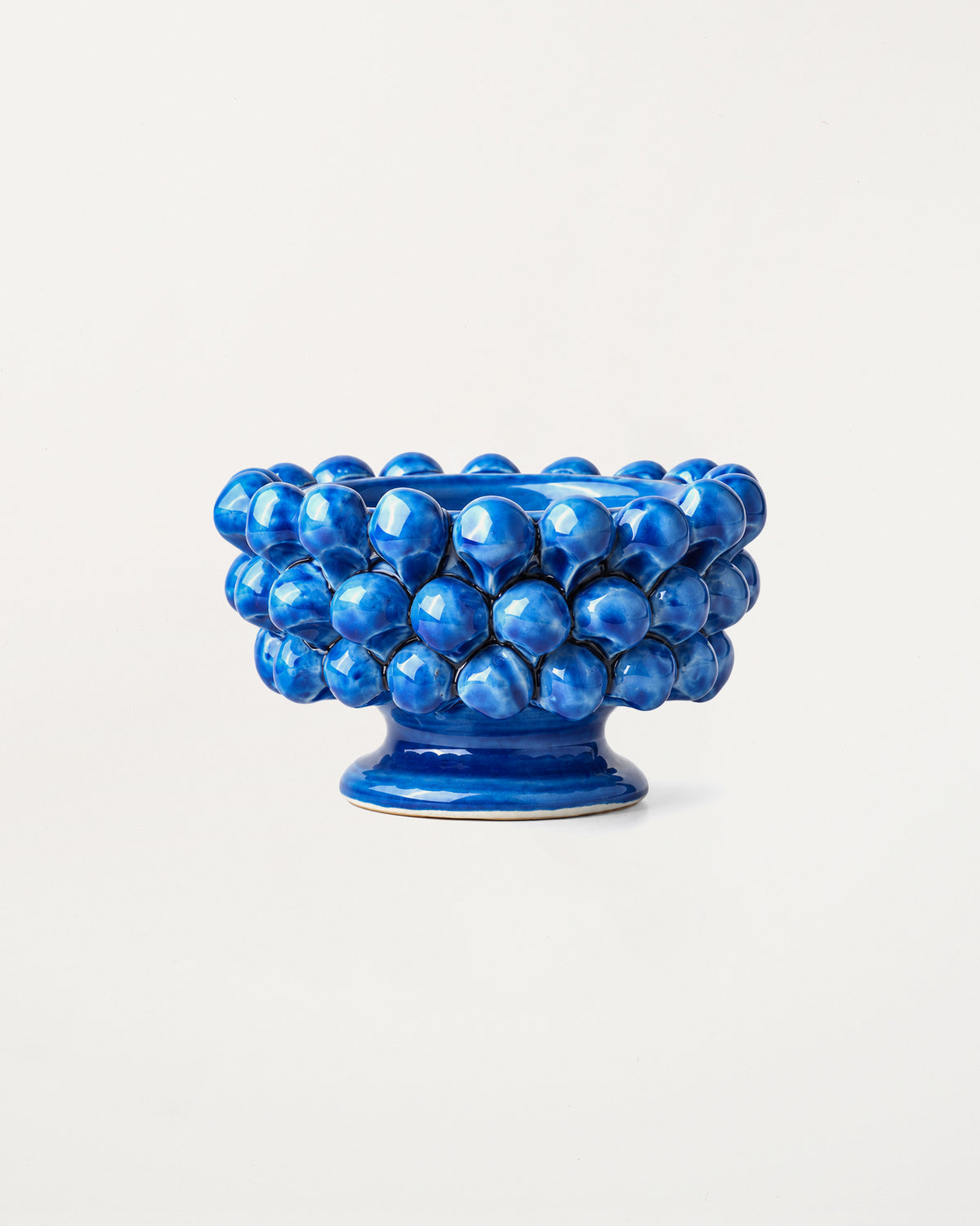Small Pigna Aperta Bowl Blue D11cm