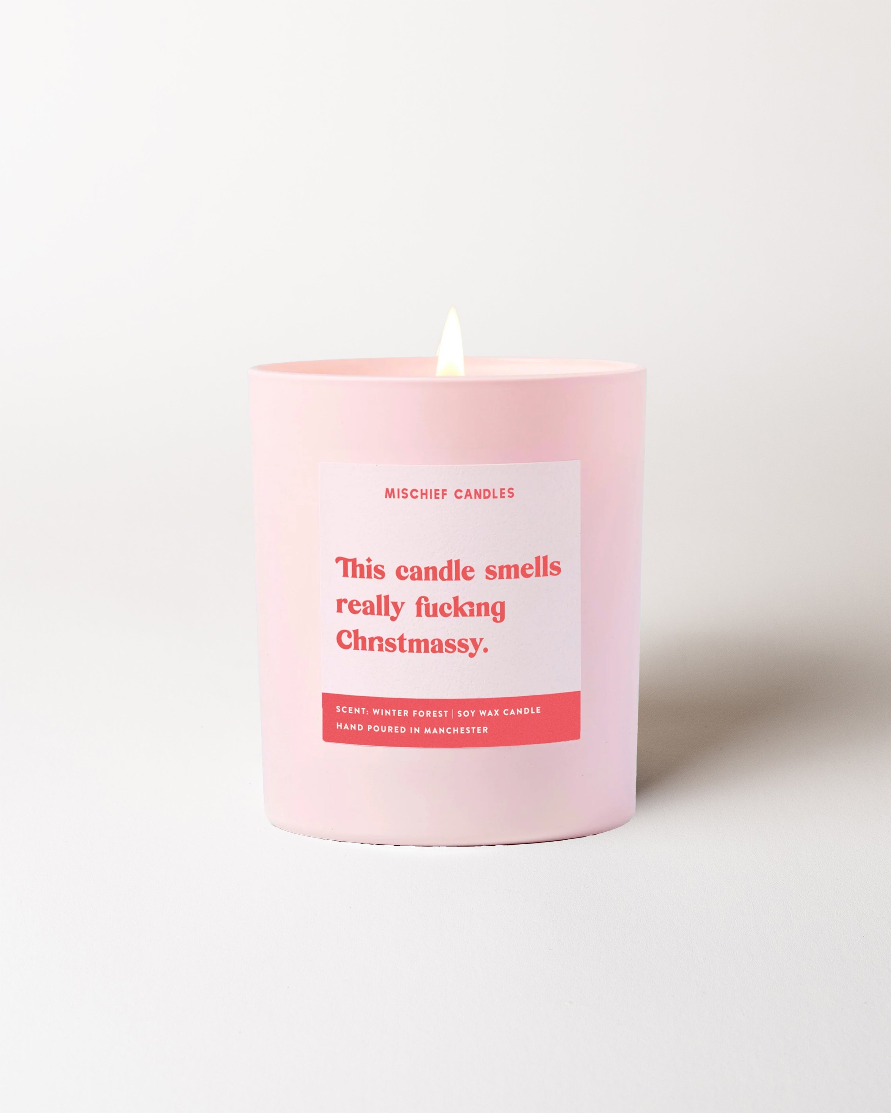 Smells Really Fucking Christmassy Candle