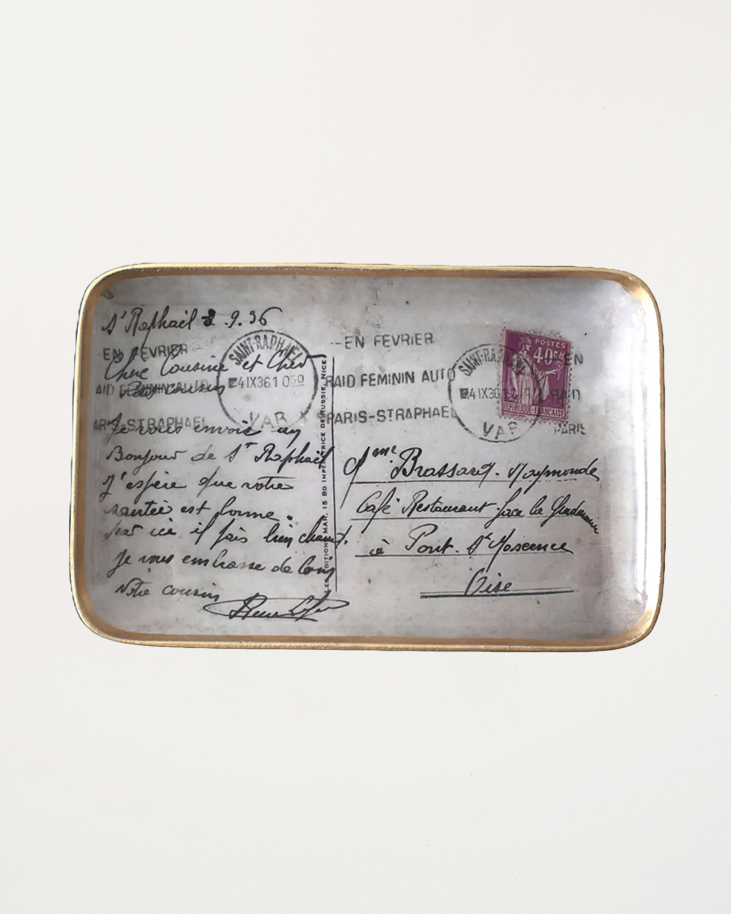 Solo Family Souvenir Tray