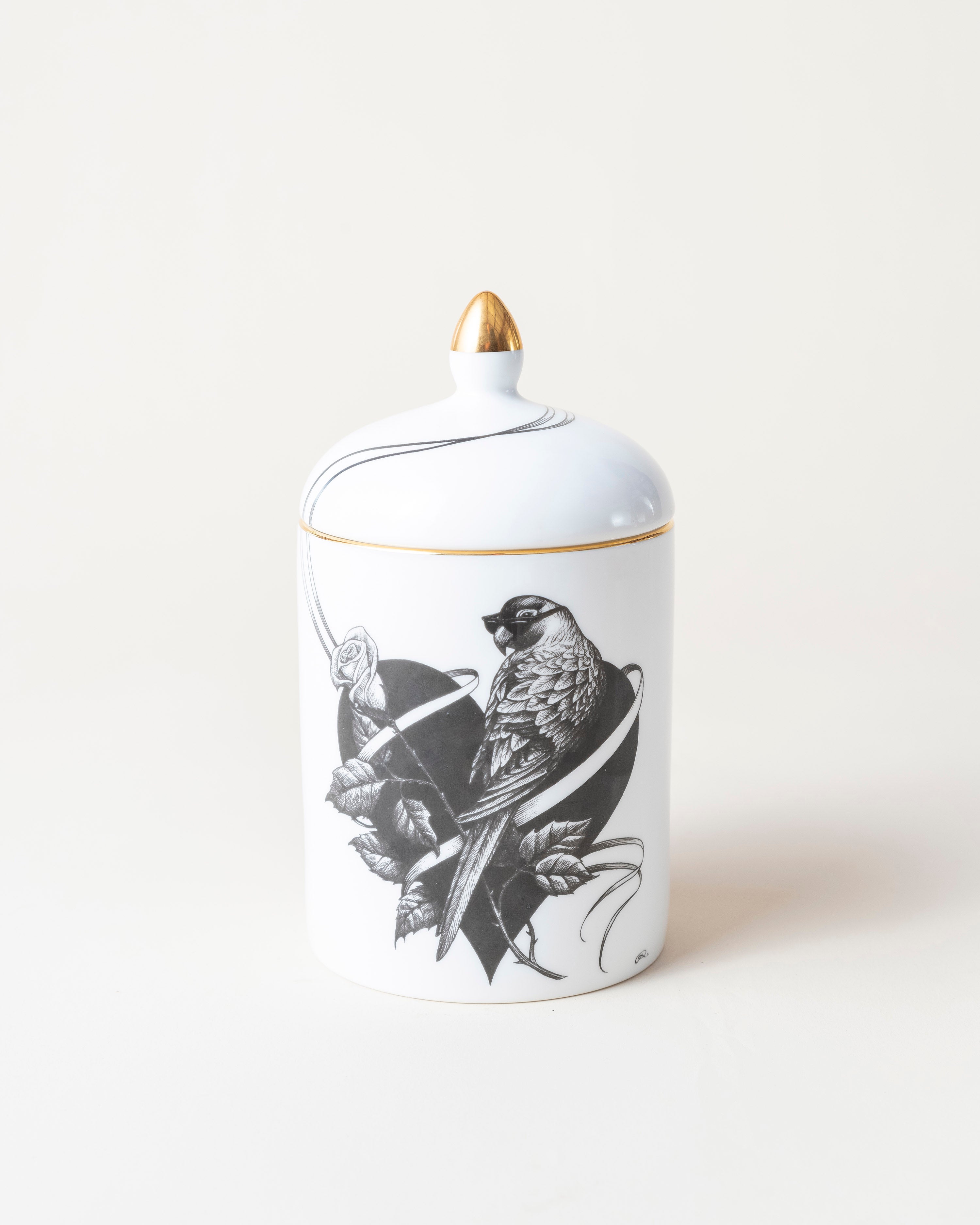 Lovebird Birdcage Cosy Candle