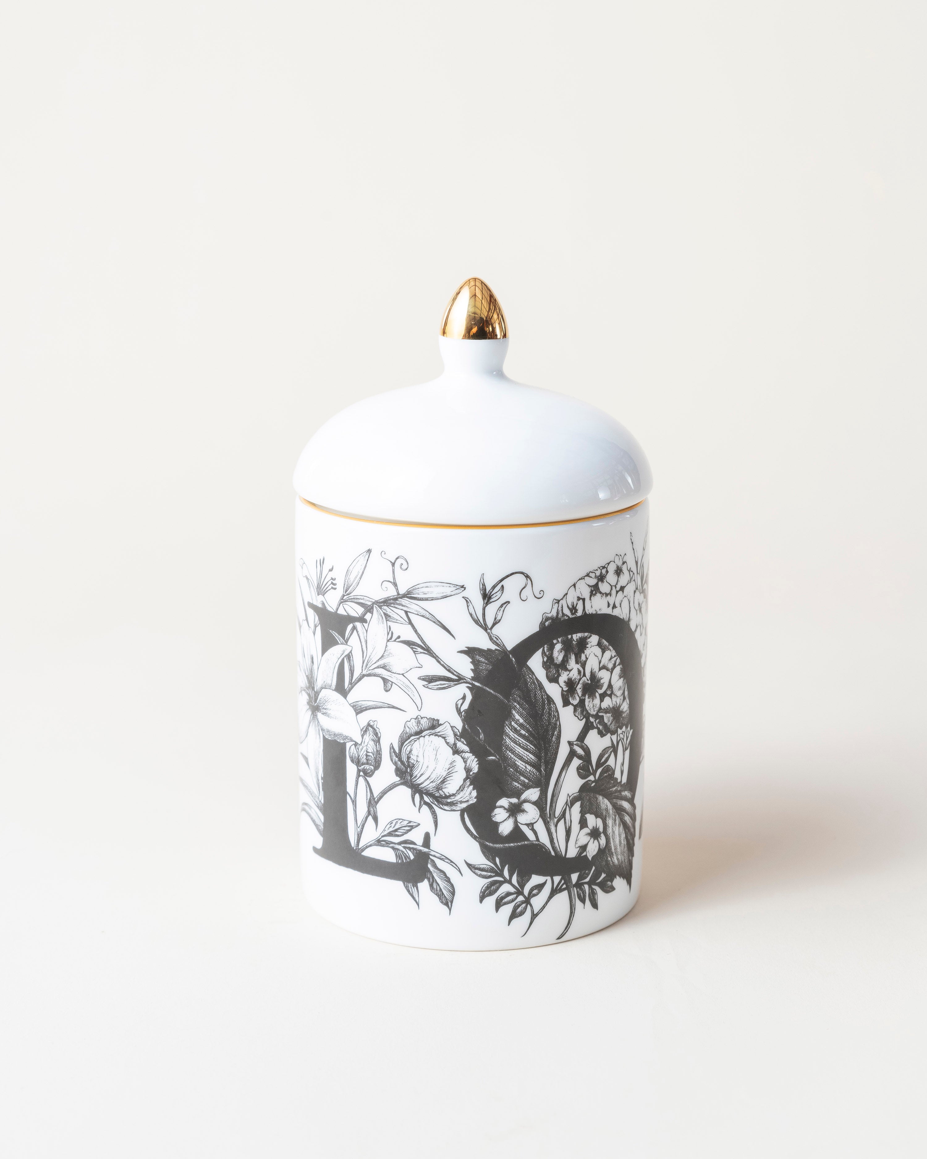 Love Flowers Cosy Candle