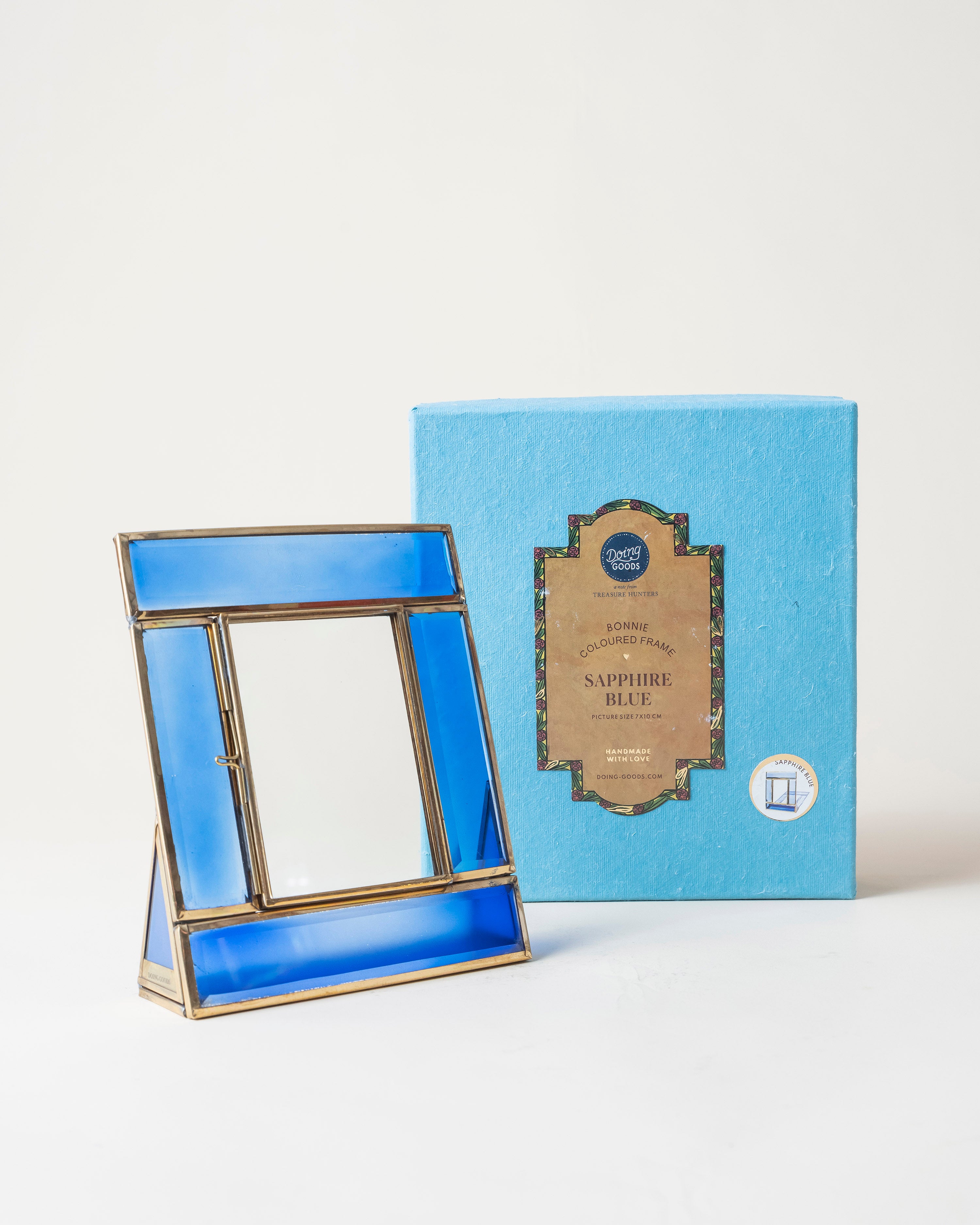 Bonnie Frame Small Sapphire Blue in Giftbox