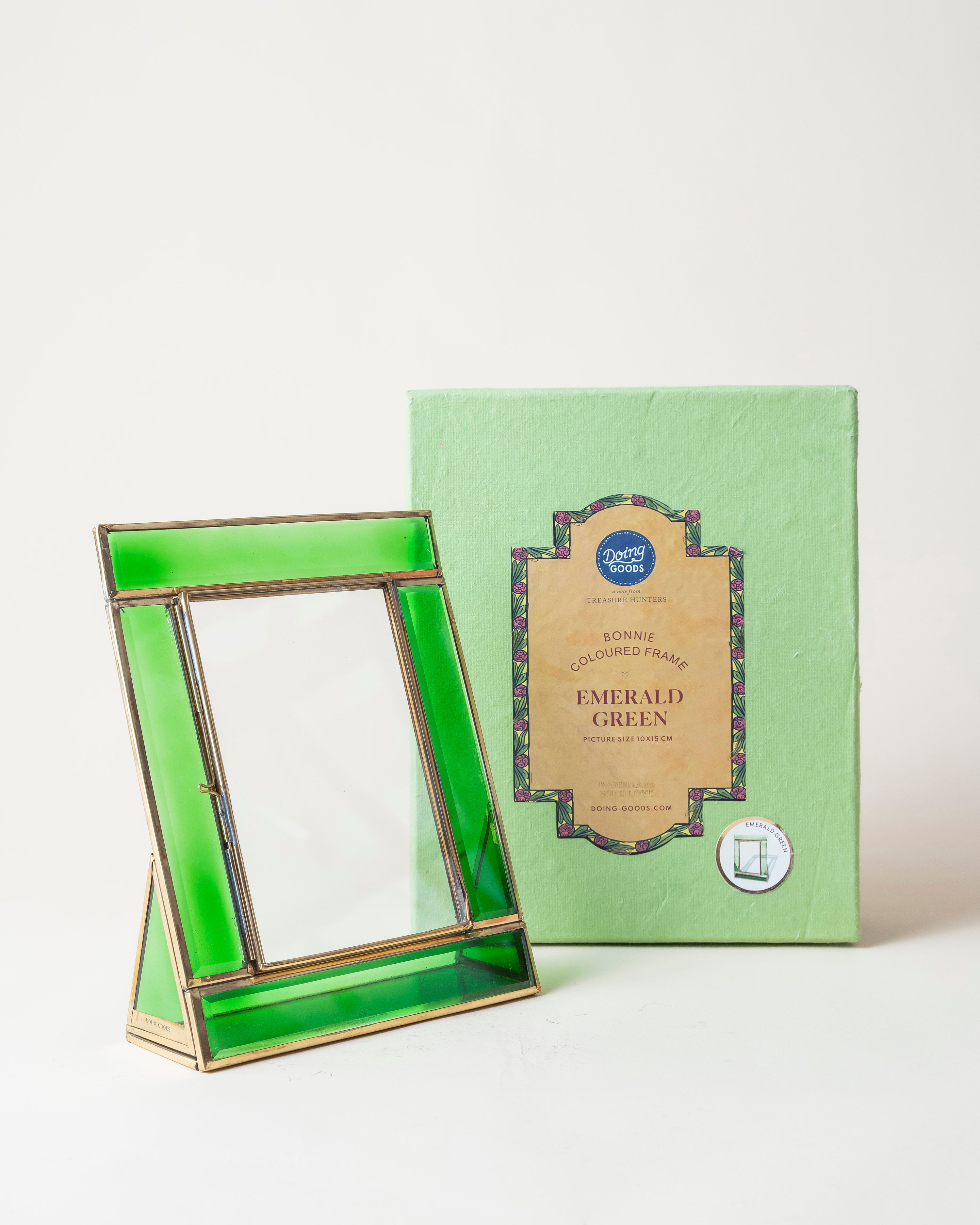 Bonnie Frame Large Emerald Green in Giftbox