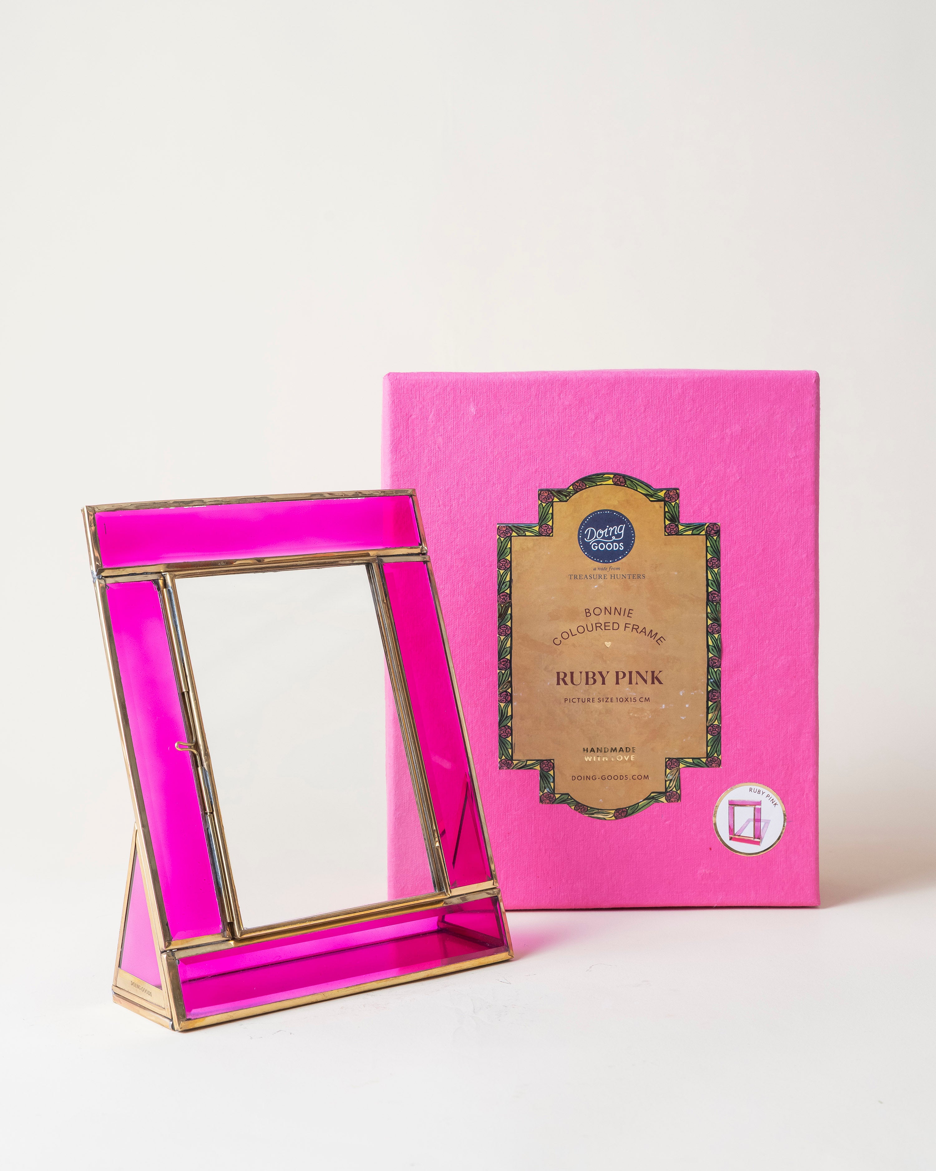 Bonnie Frame Large Ruby Pink in Giftbox