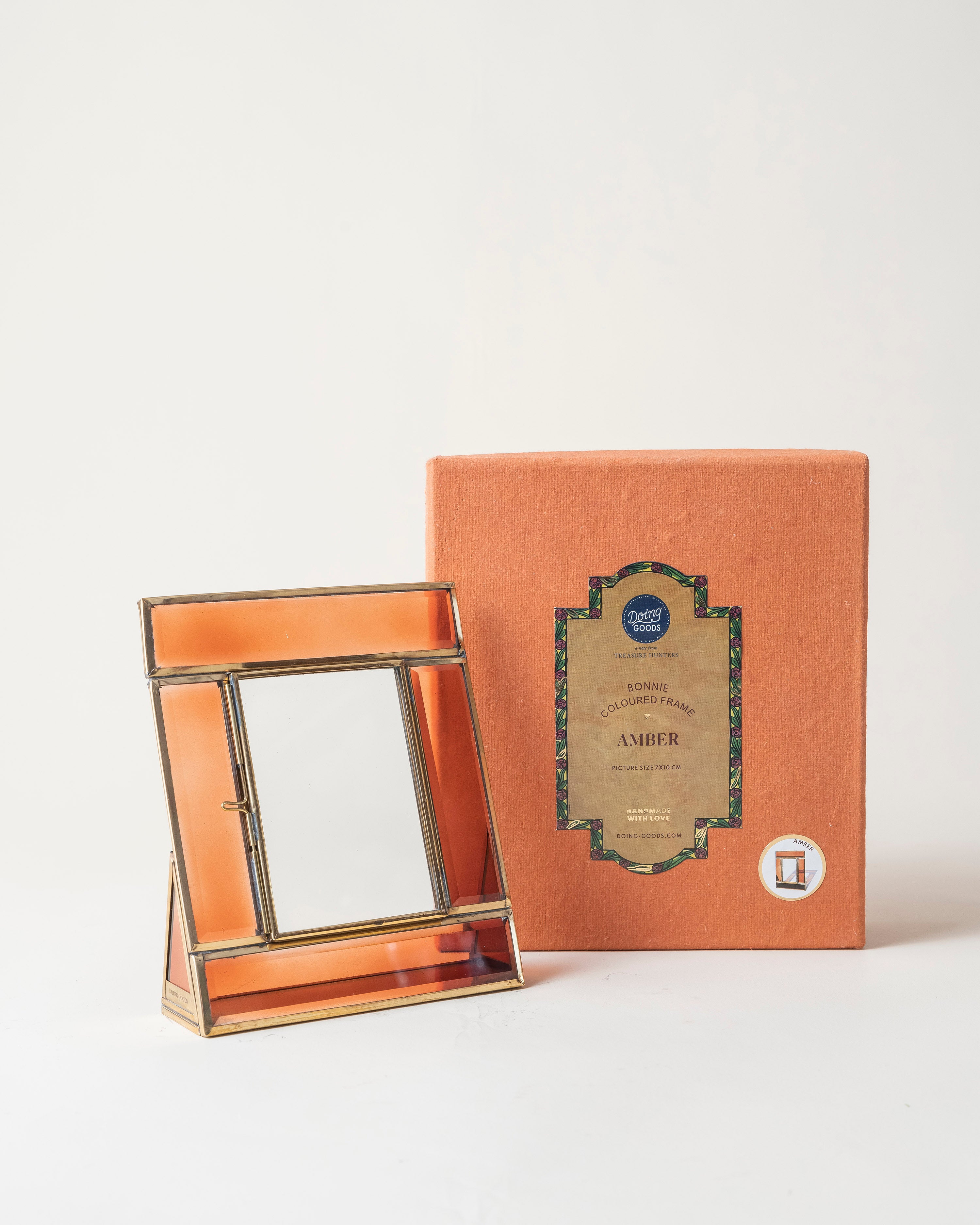Bonnie Frame Small Amber in Giftbox