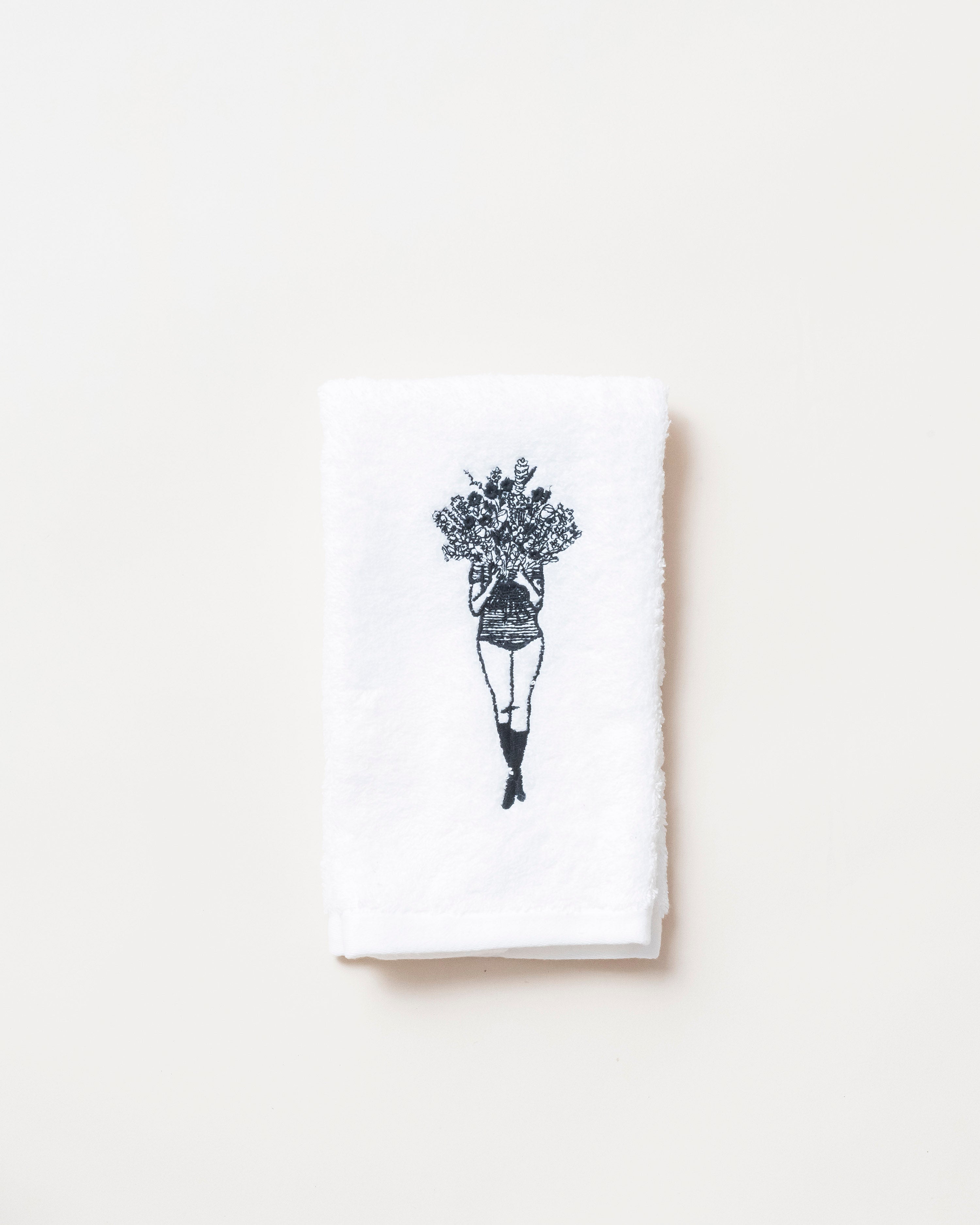 2 Guest Towels Flower Girl