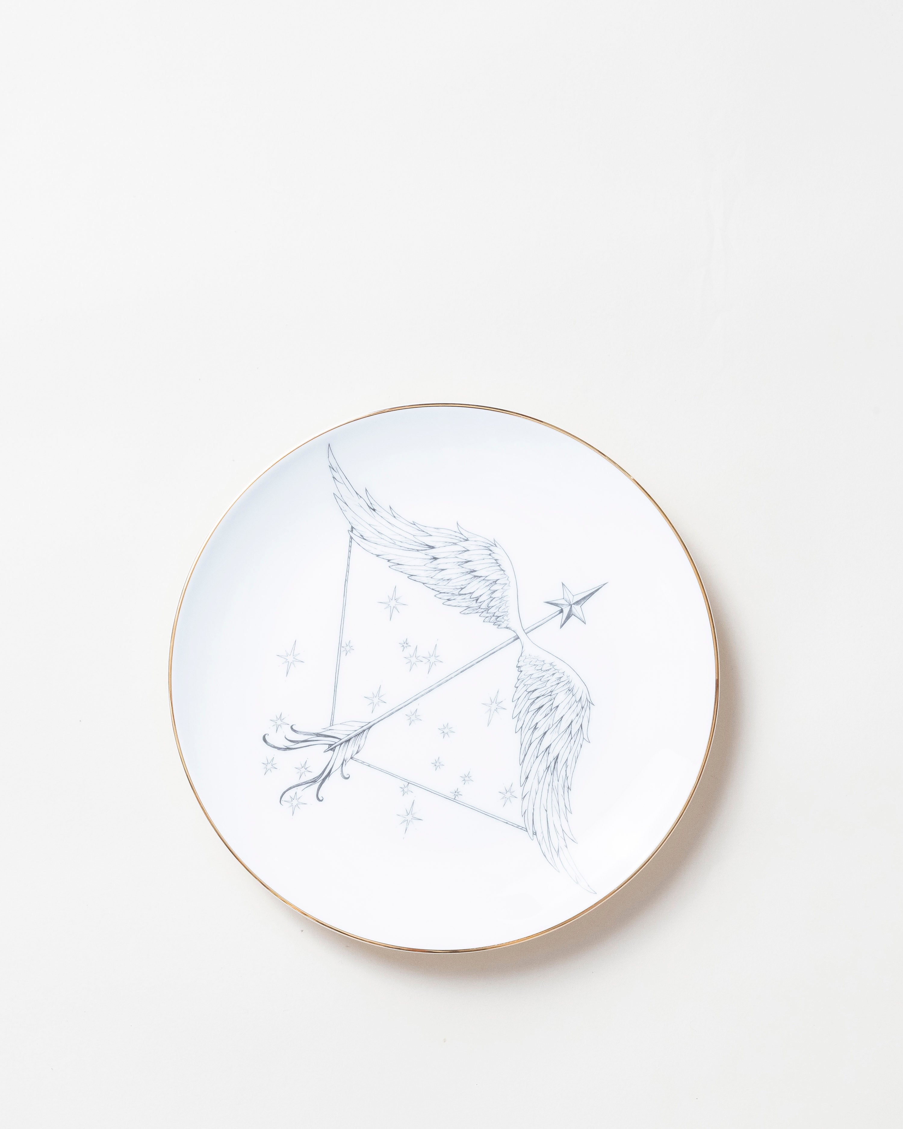 Sagittarius Zodiac Plate D21cm