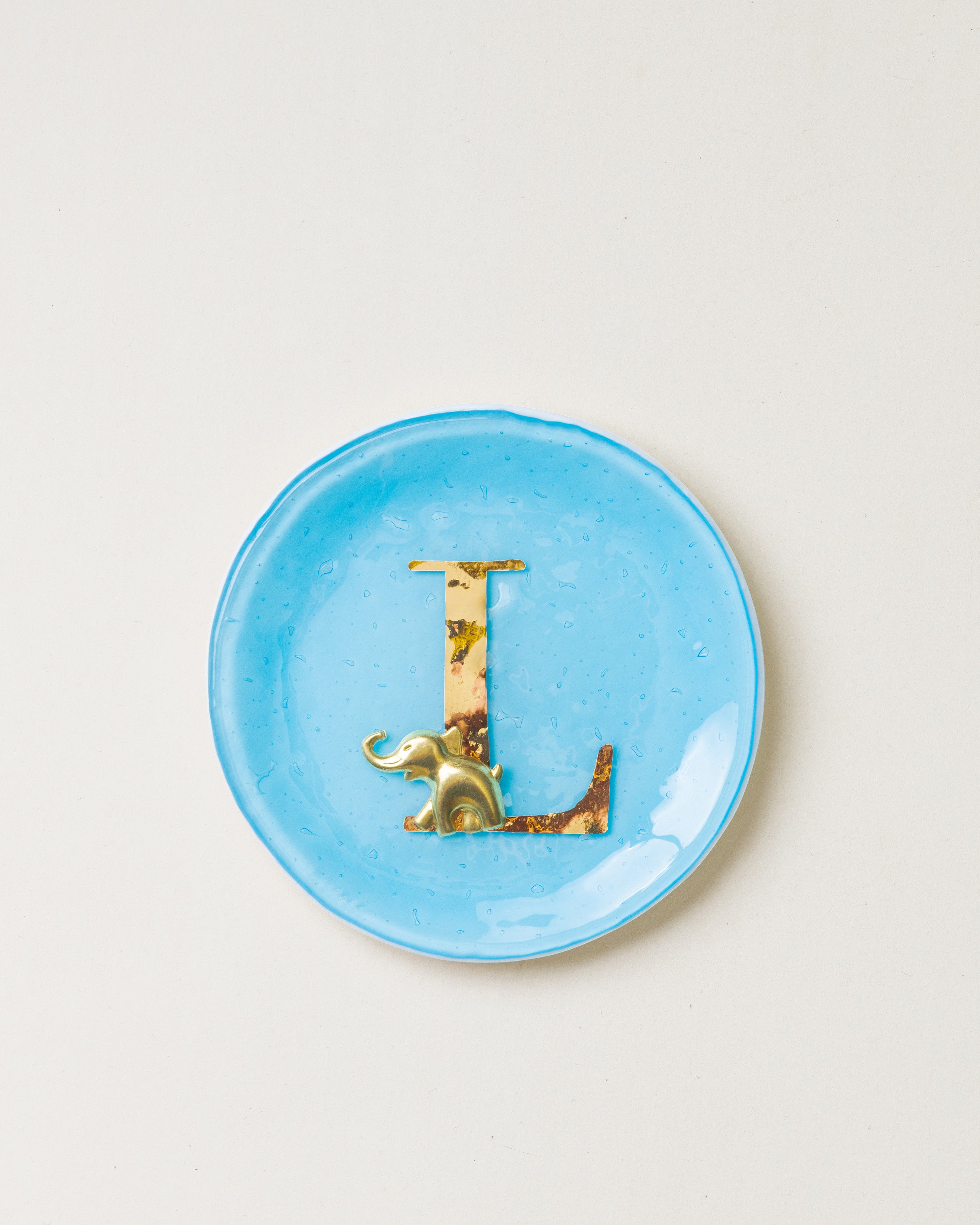 Round Letter Plate D14cm