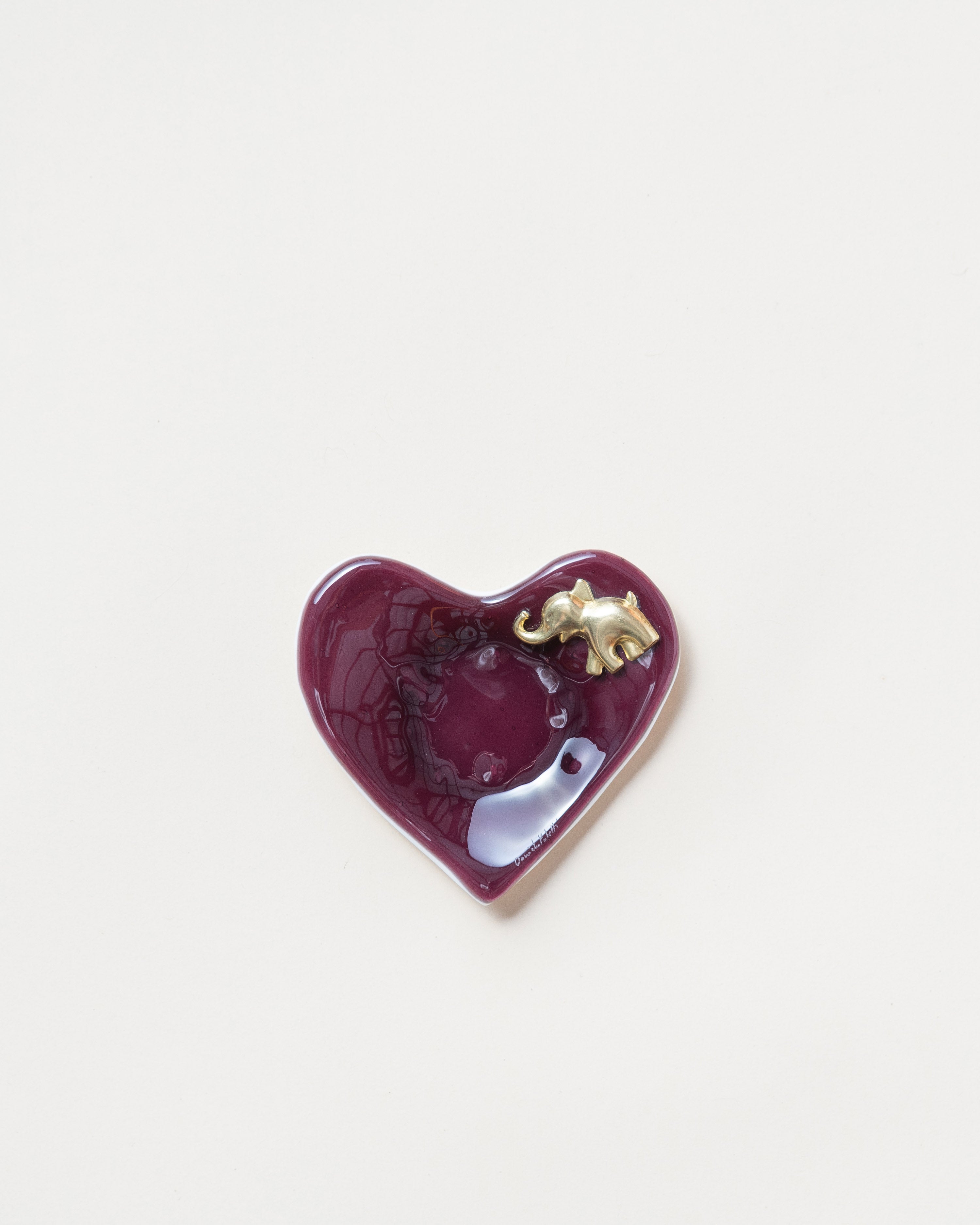 Small Heart Plate D10cm
