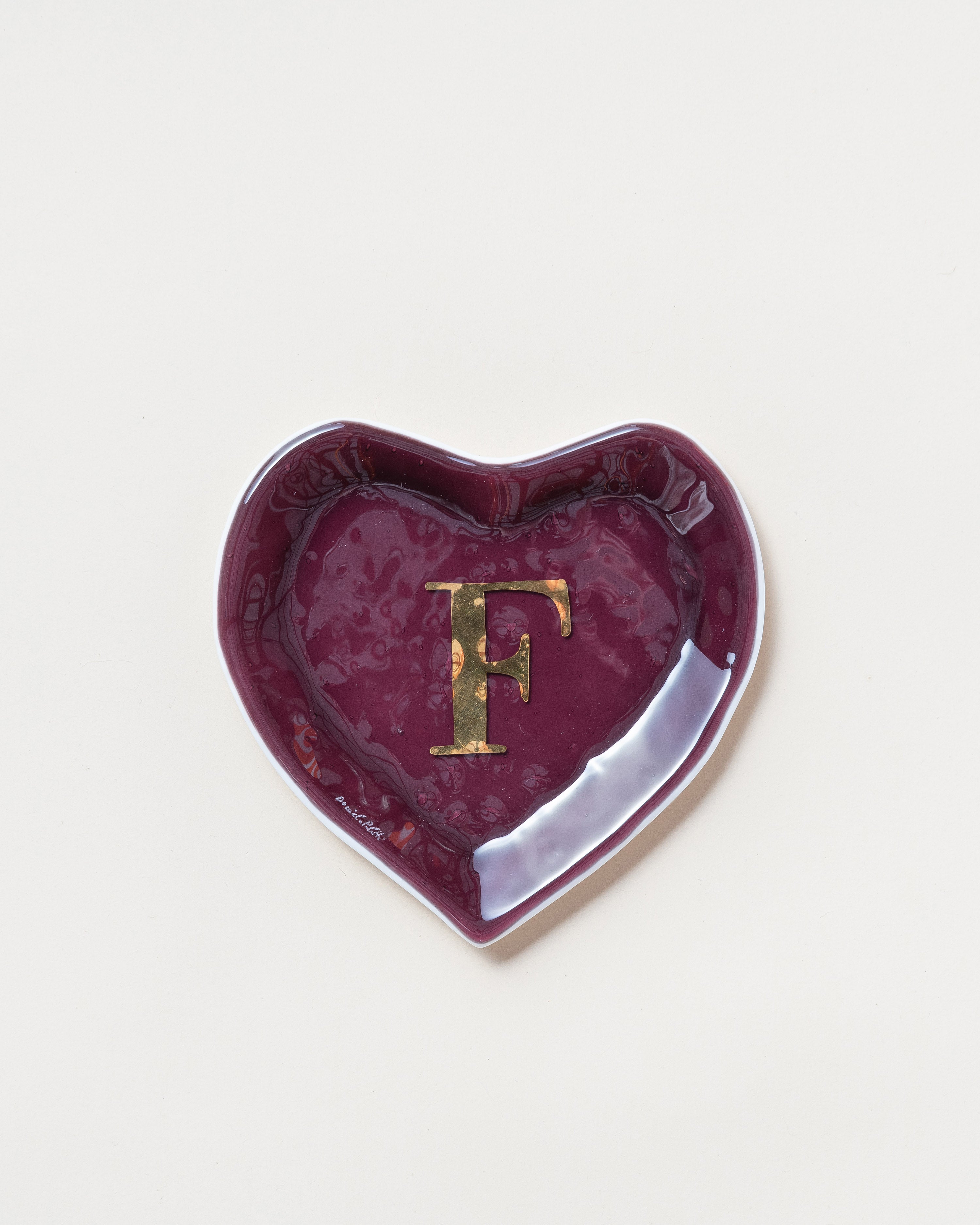 Heart Plate D15cm