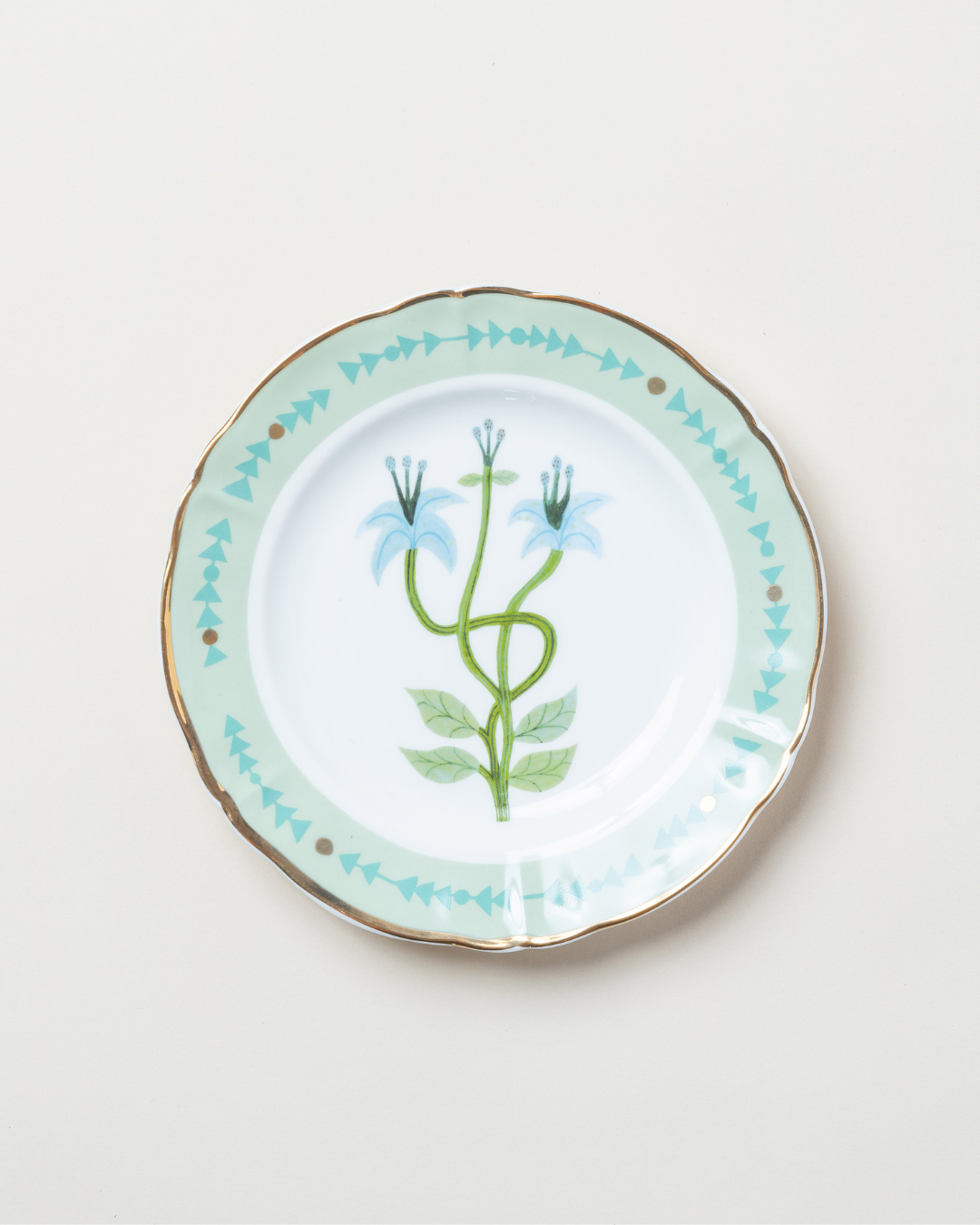 Dessert Plate Botanica Green D20.5cm