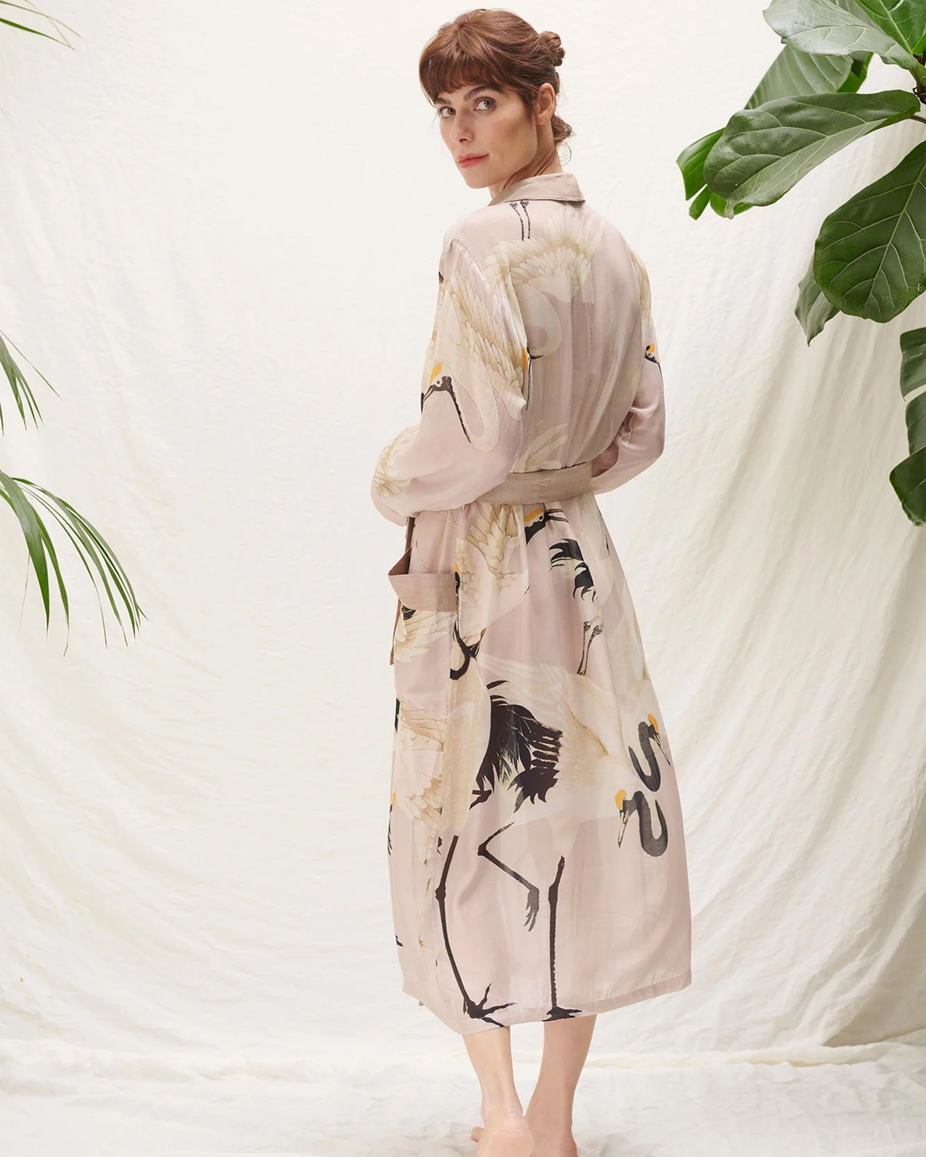 Stork Plaster Pink Gown